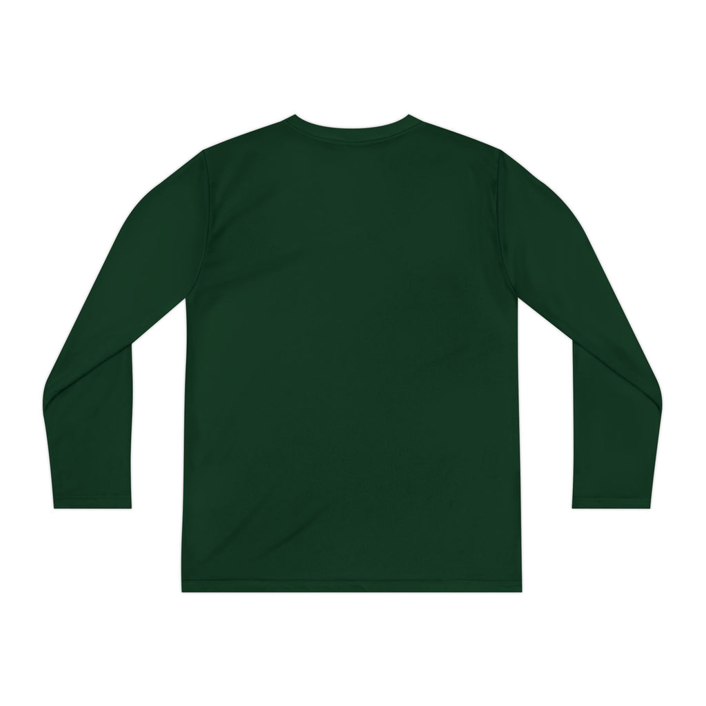 Youth Long Sleeve Tee – Kids & Dad Dog Rescue Illustration