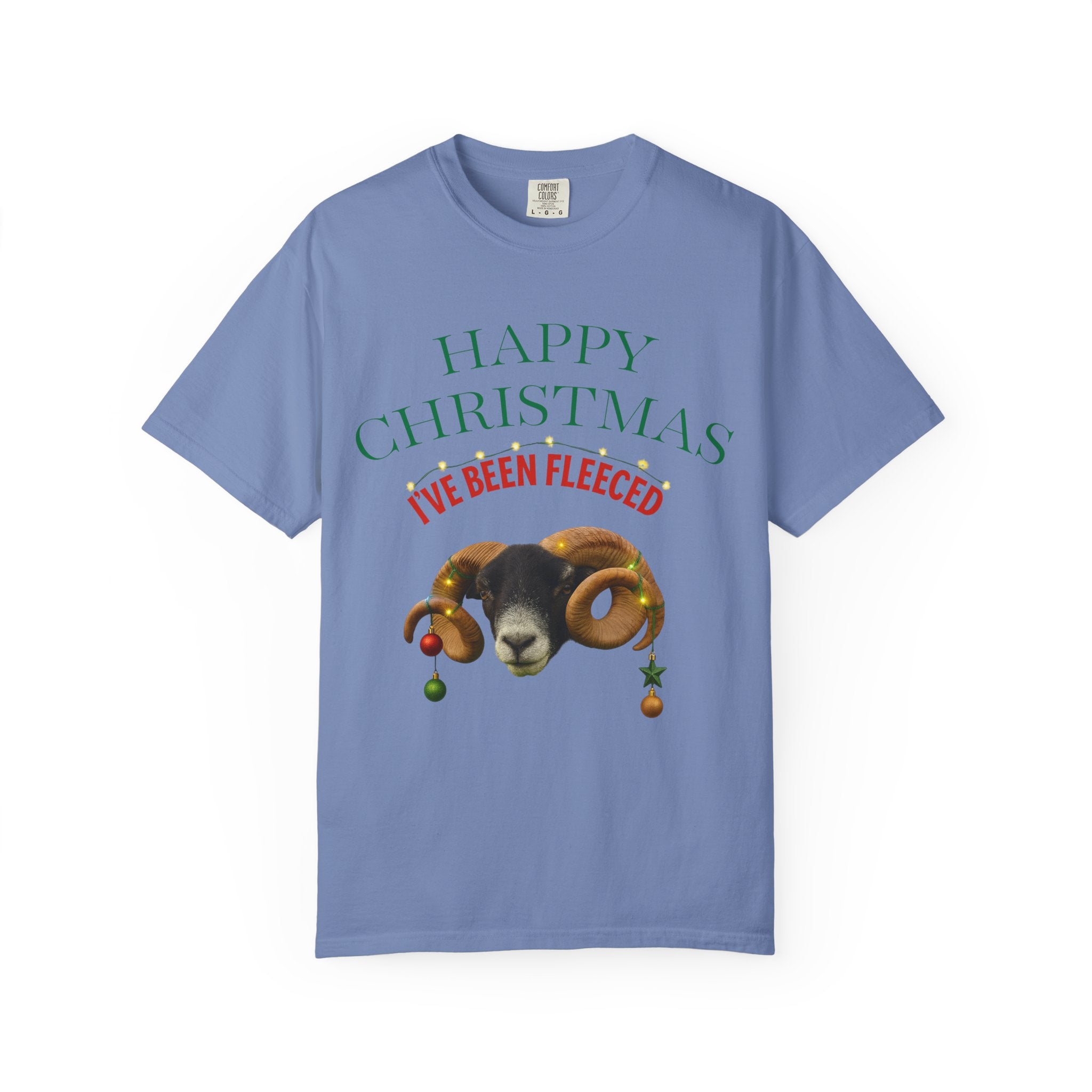 Christmas 'I've Been Fleeced' Ram T-Shirt