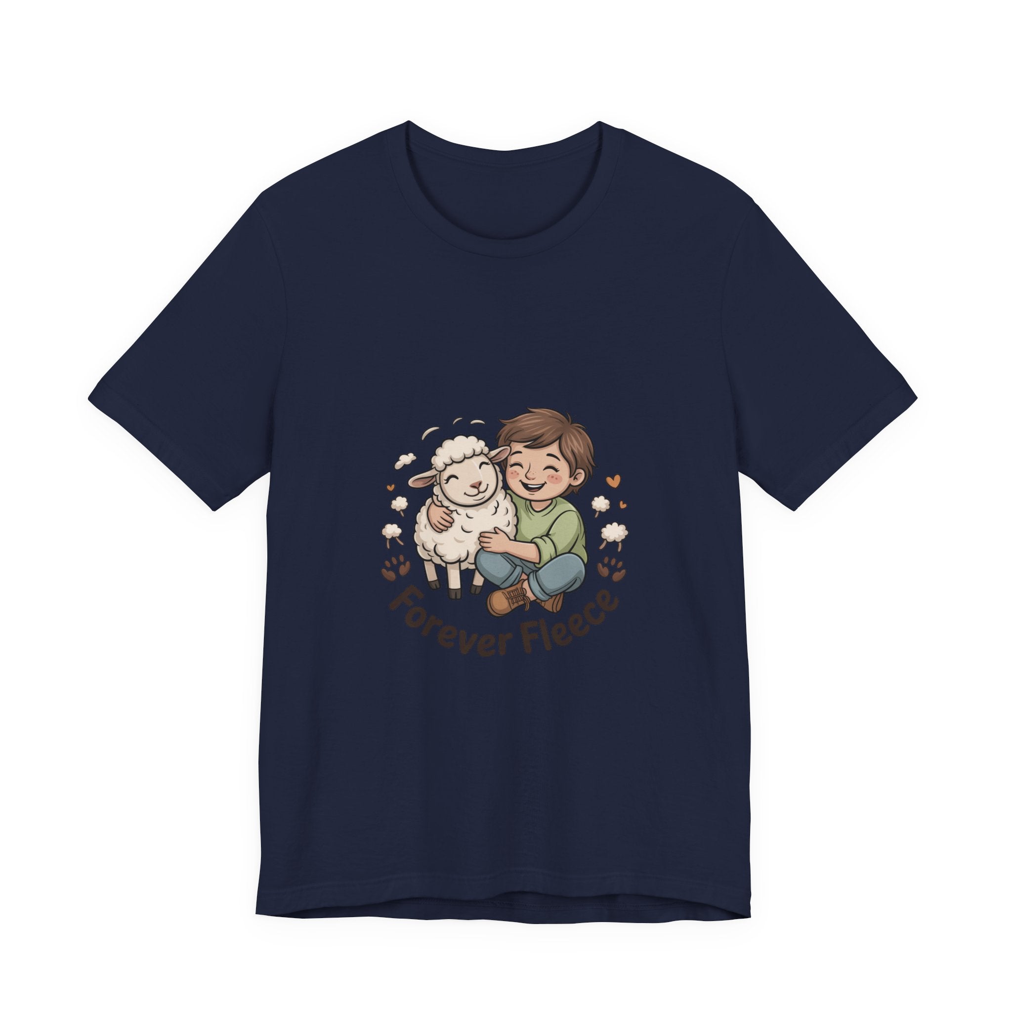 Forever Fleece Tee | Senior Sheep Shirt, Matching Human–Pet Holiday