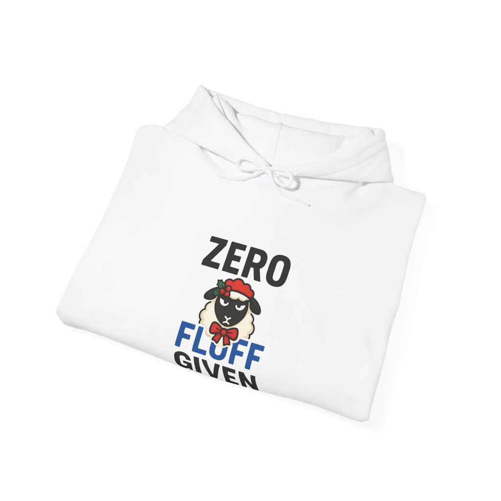 Zero Fluff Given Hoodie – Funny Pet Llama Sweatshirt