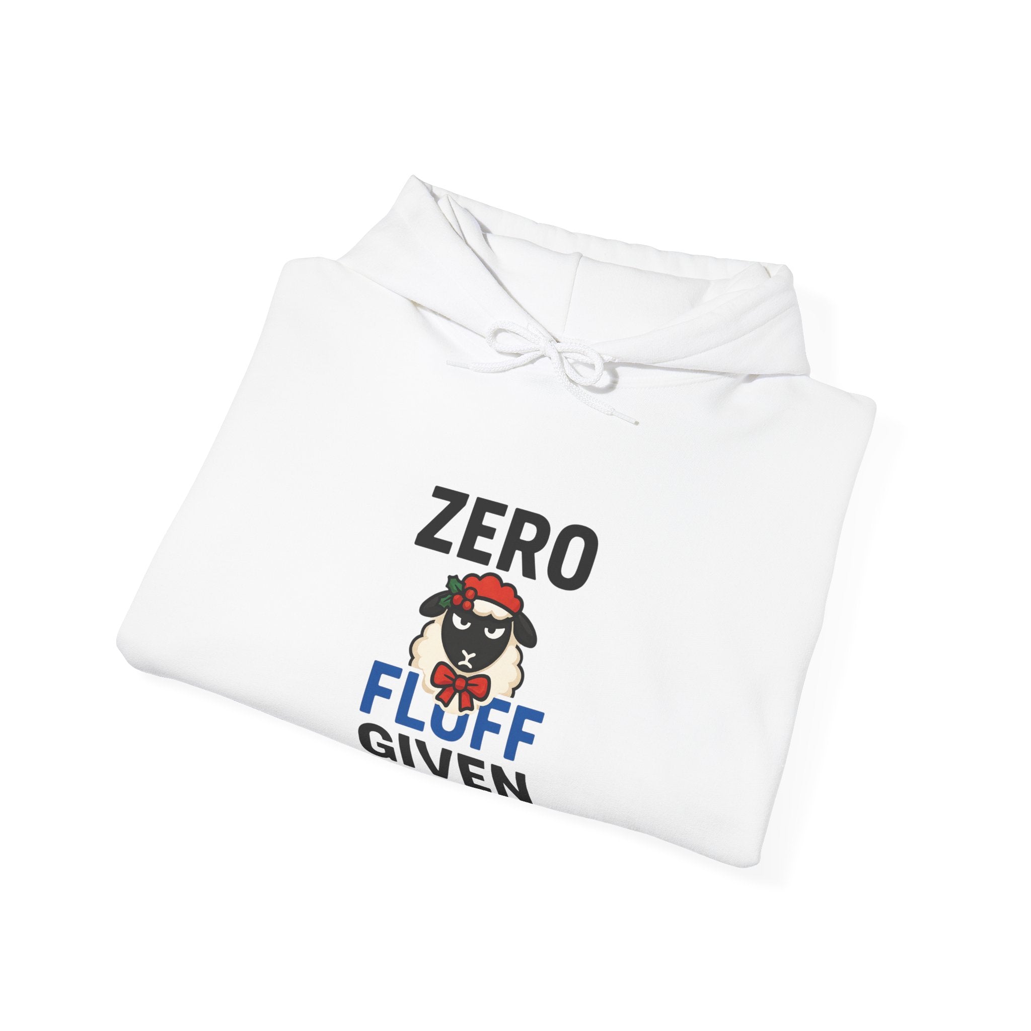 Zero Fluff Given Hoodie – Funny Pet Llama Sweatshirt