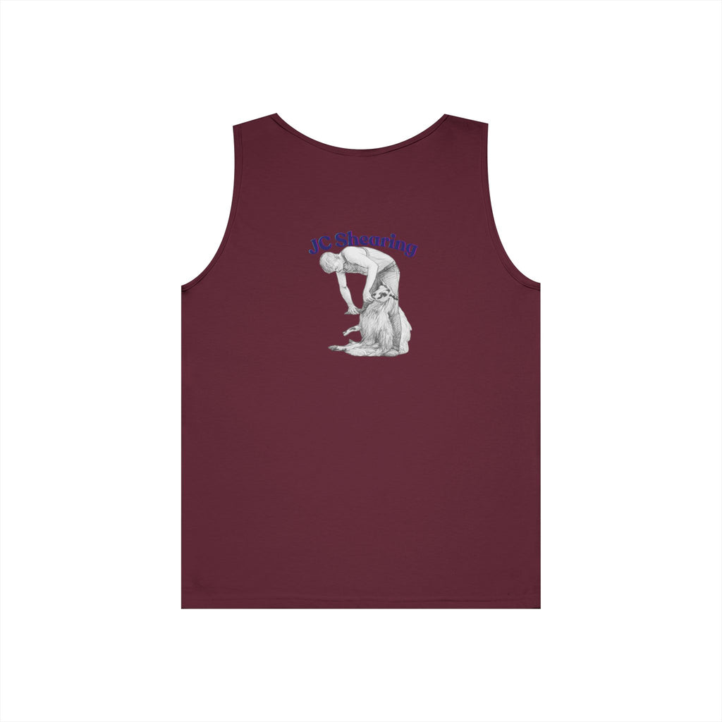 JC Shearing Sheep Illustration Tank Top