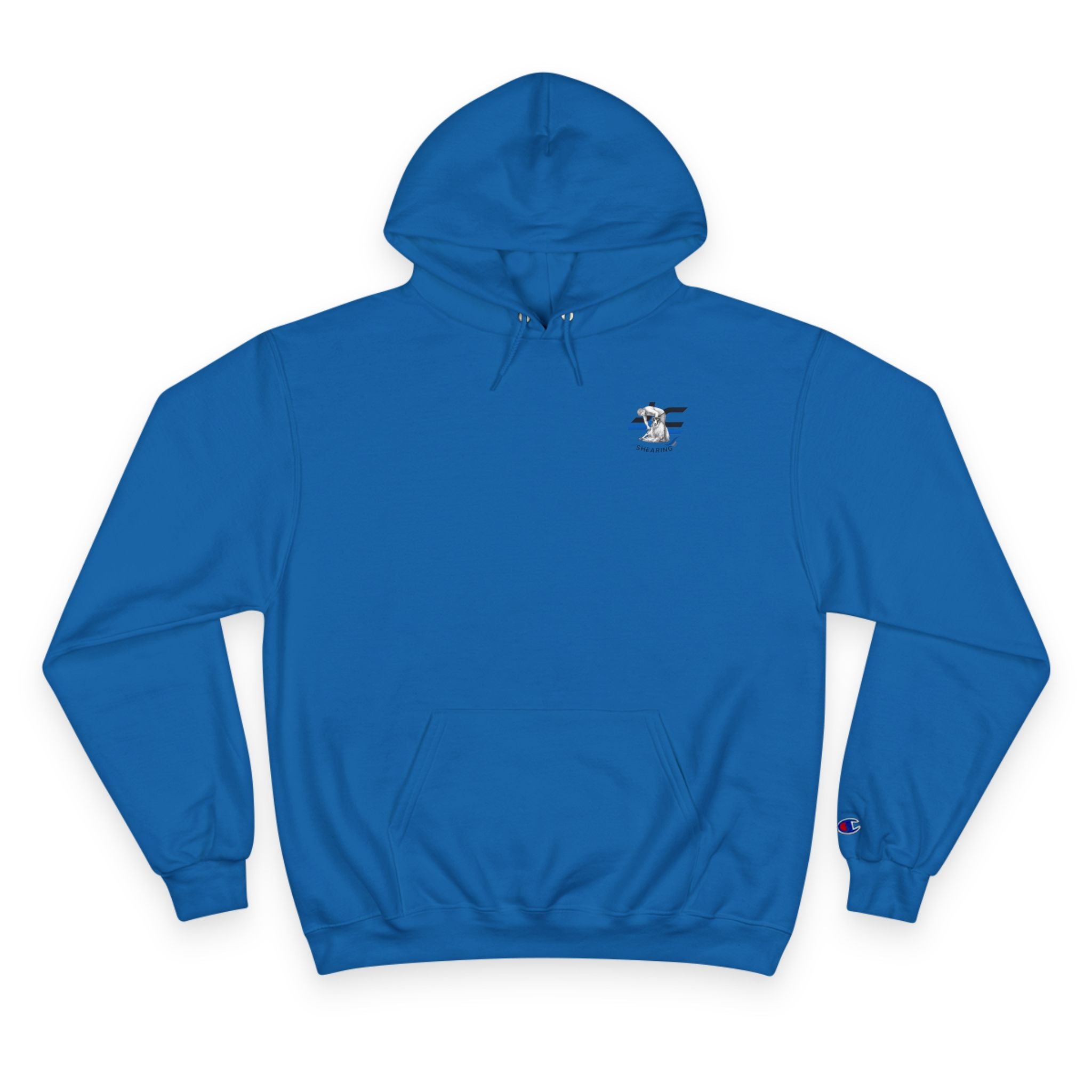 Sheep Shearing Hoodie — "I Came. I Sheared. I Survived." Champion Sweatshirt