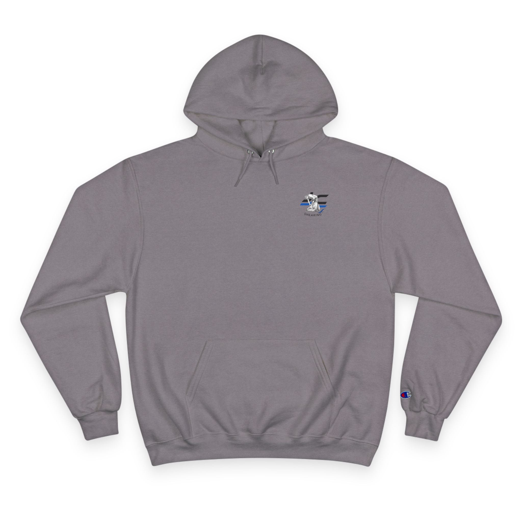 Sheep Shearing Hoodie — "I Came. I Sheared. I Survived." Champion Sweatshirt