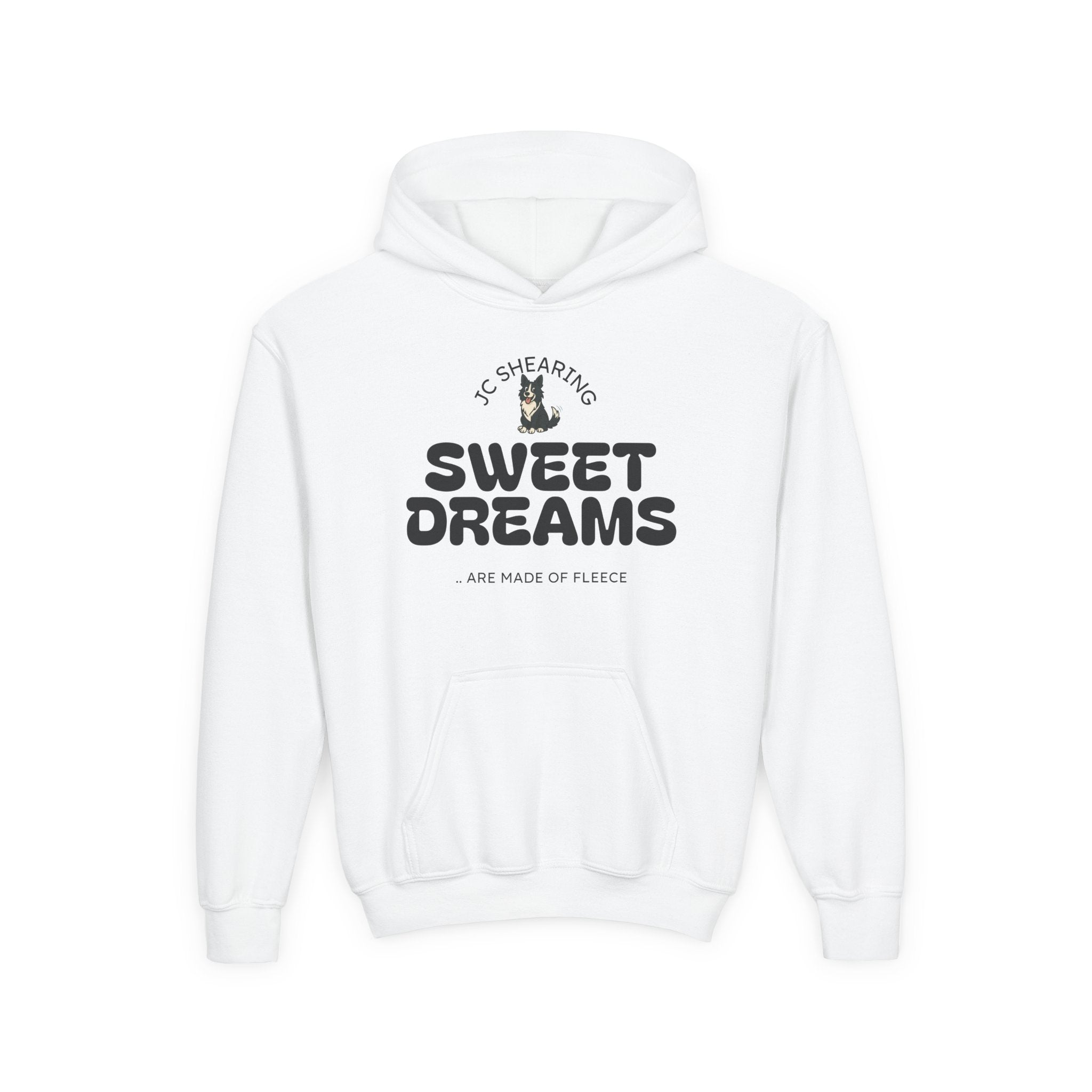 Youth Hoodie - "Sweet Dreams" Soft Illustration Pullover (JC Shearing)