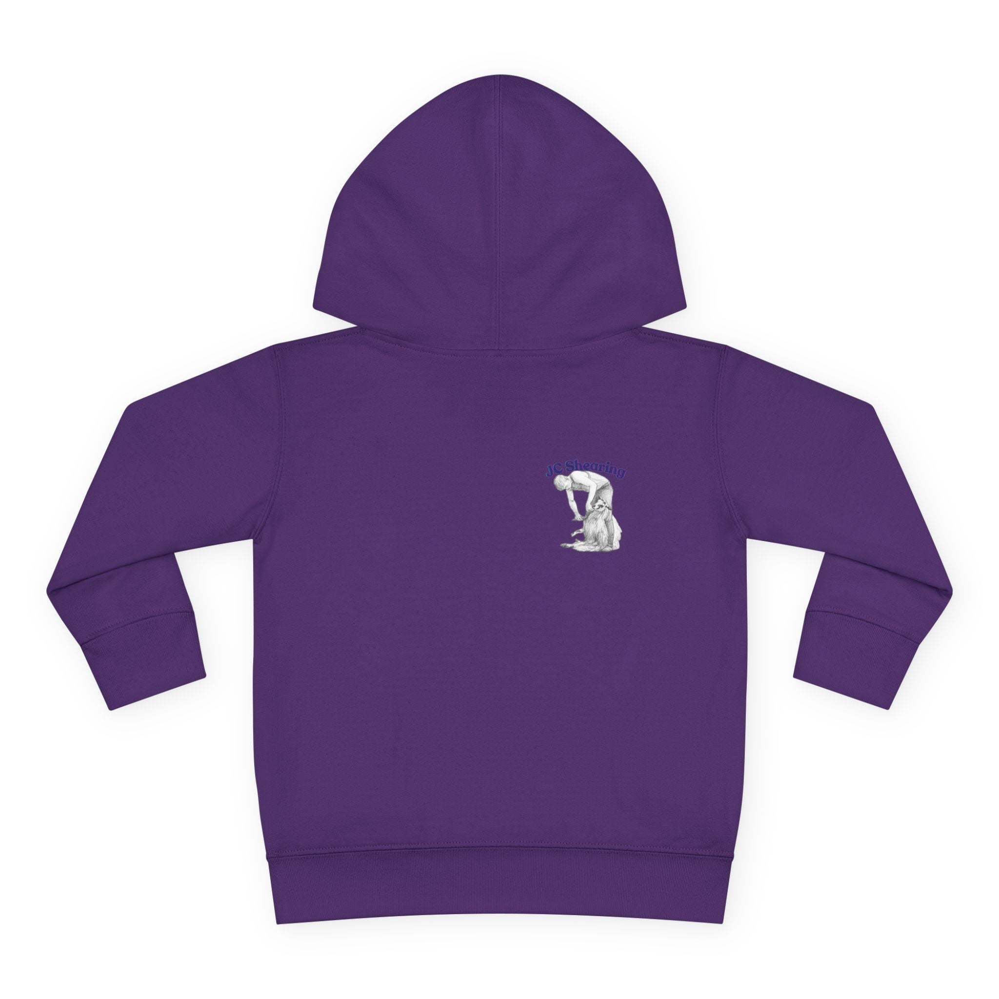 Toddler Hoodie - "Say Hi to Perky" Cute Farm Animal Pullover for Kids