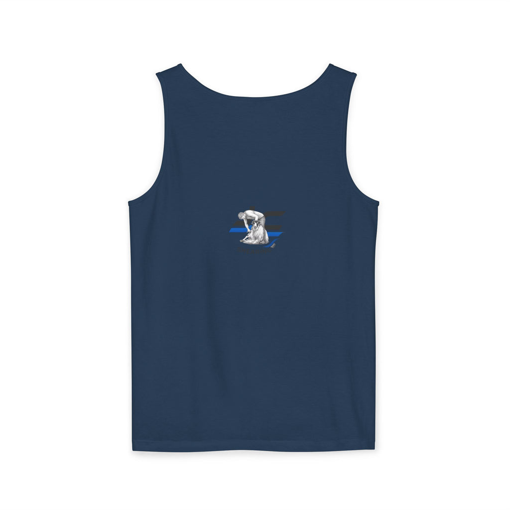 Christmas Sheep Tree Tank Top – Cute Holiday Chick Ornament Design