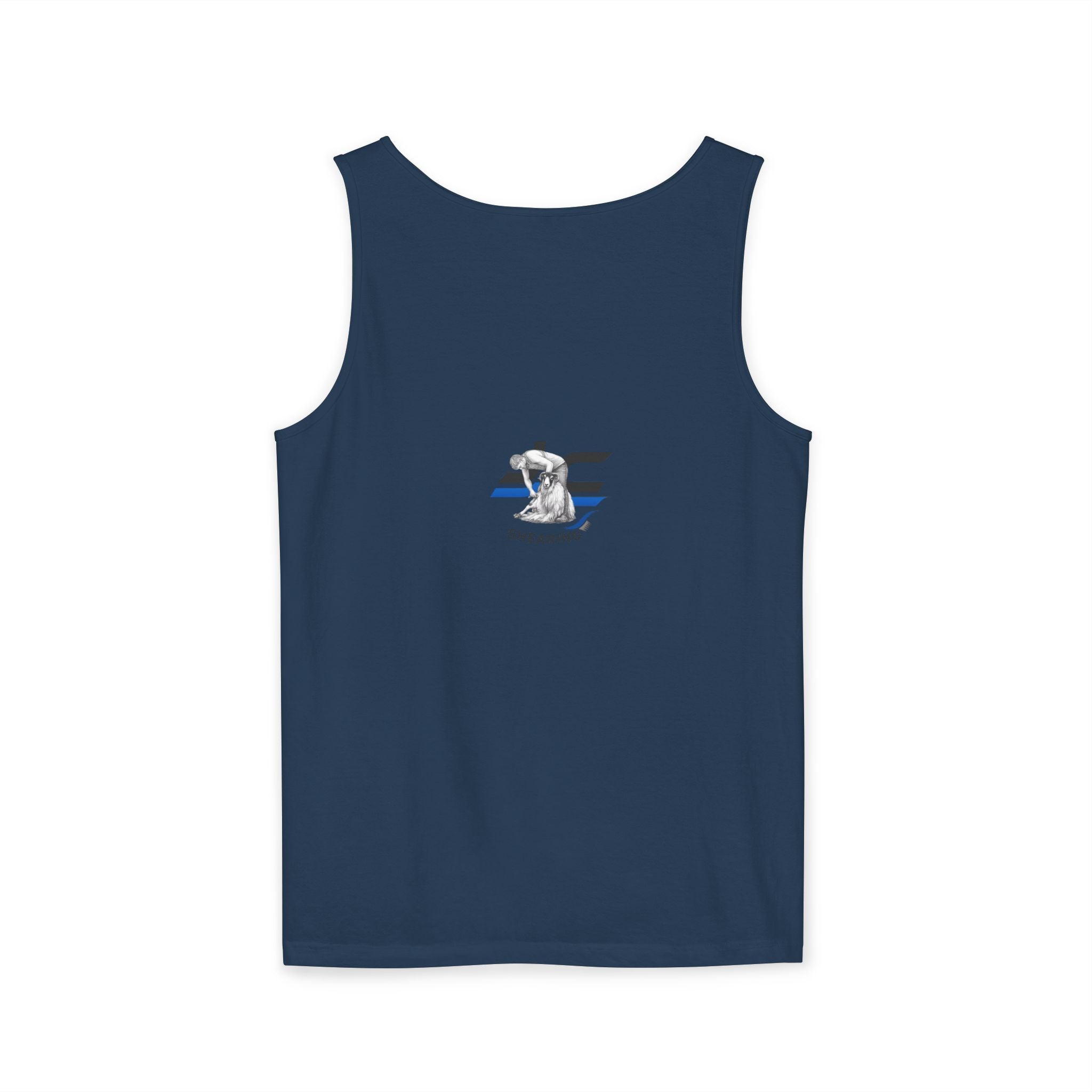 Christmas Sheep Tree Tank Top – Cute Holiday Chick Ornament Design