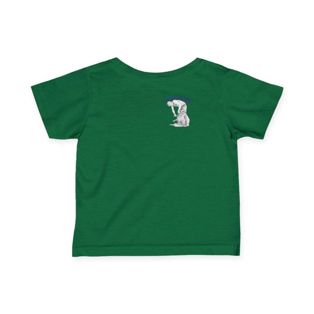Infant Tee — Cute Farm Tractor with Dog & Sheep Baby Shirt