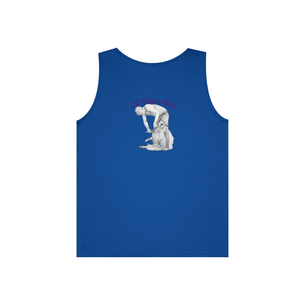 JC Shearing Sheep Illustration Tank Top