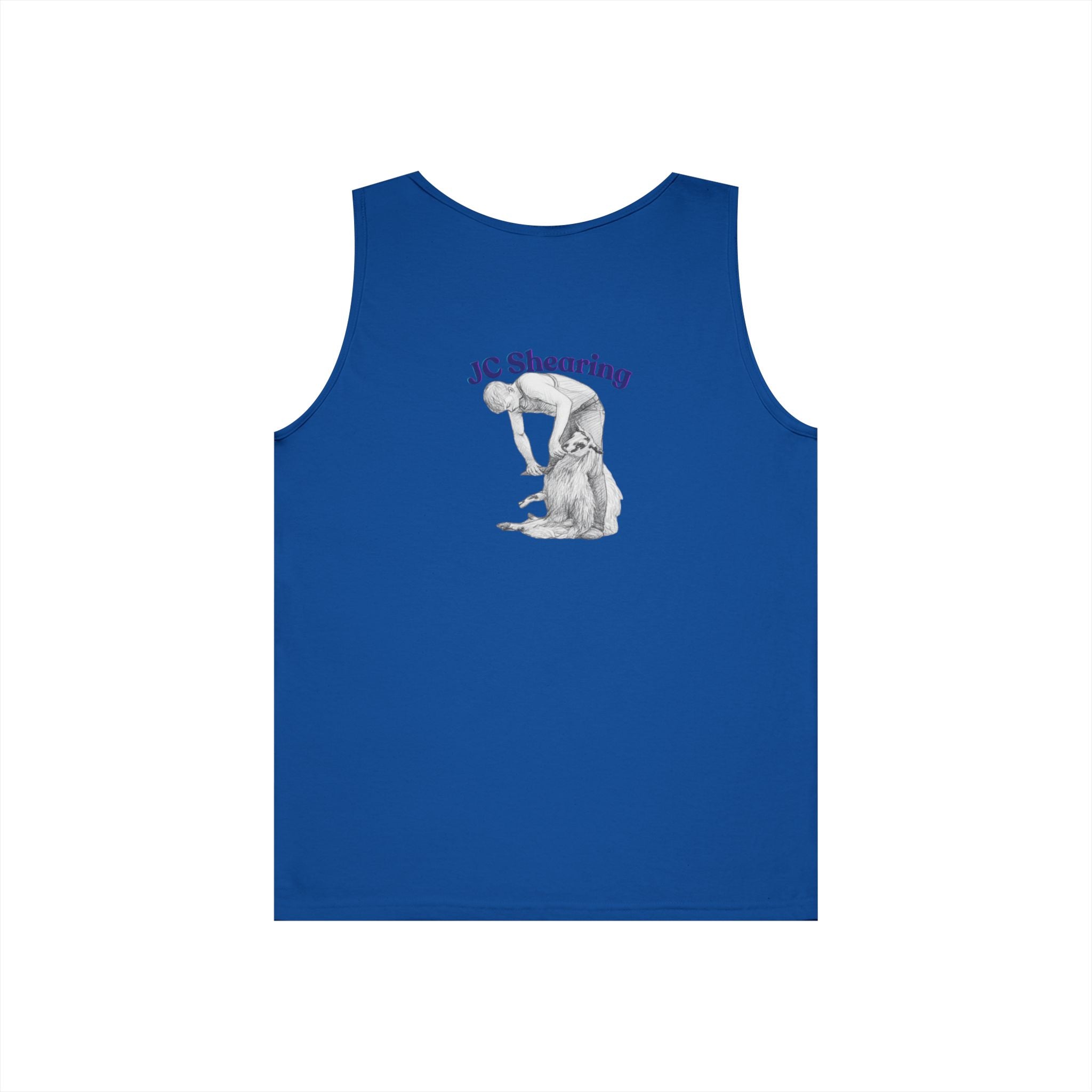 JC Shearing Sheep Illustration Tank Top