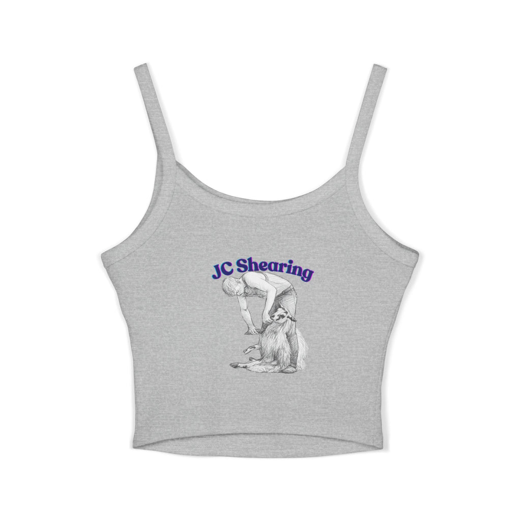 Tank Top — JC Shearing Graphic Crop Tank
