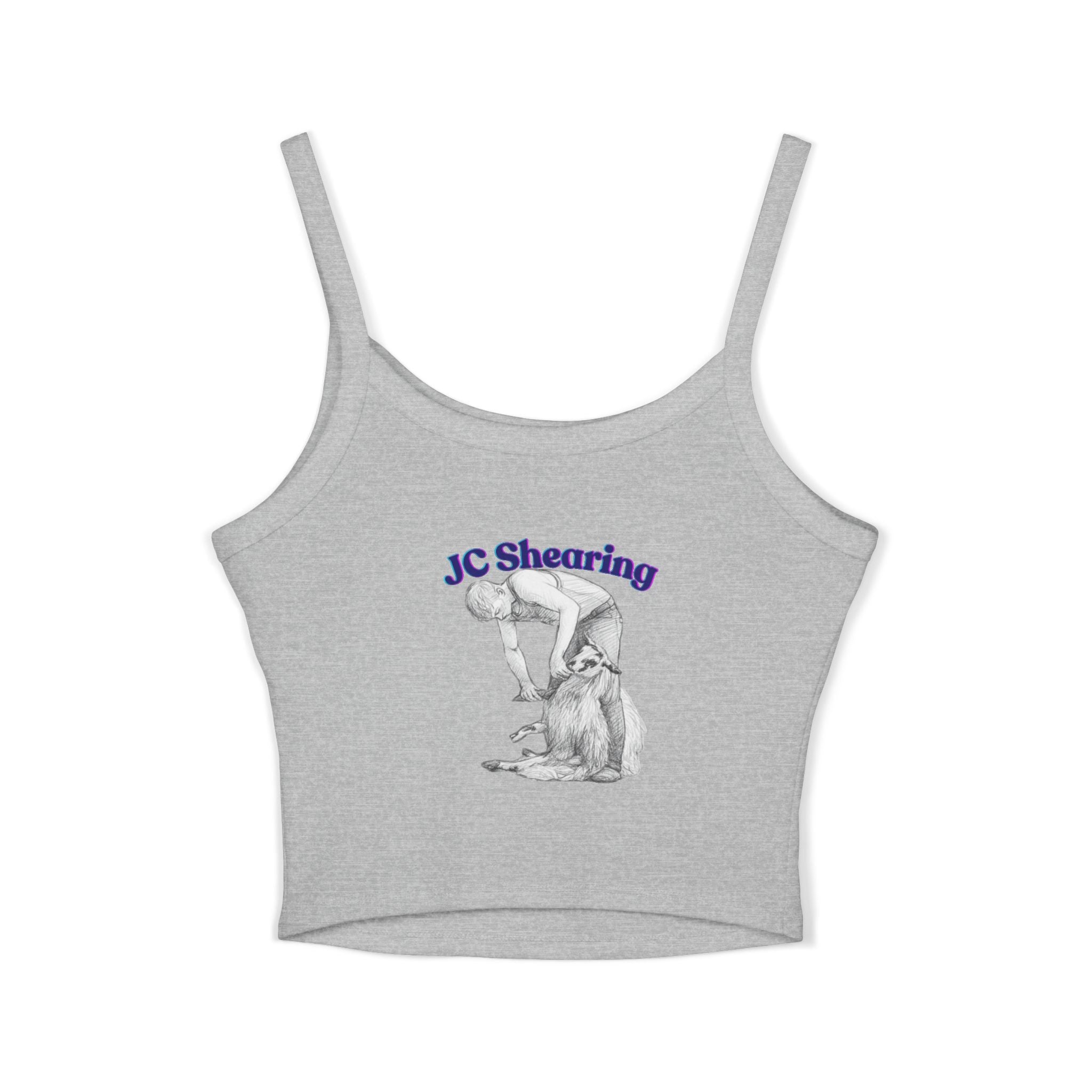 Tank Top — JC Shearing Graphic Crop Tank