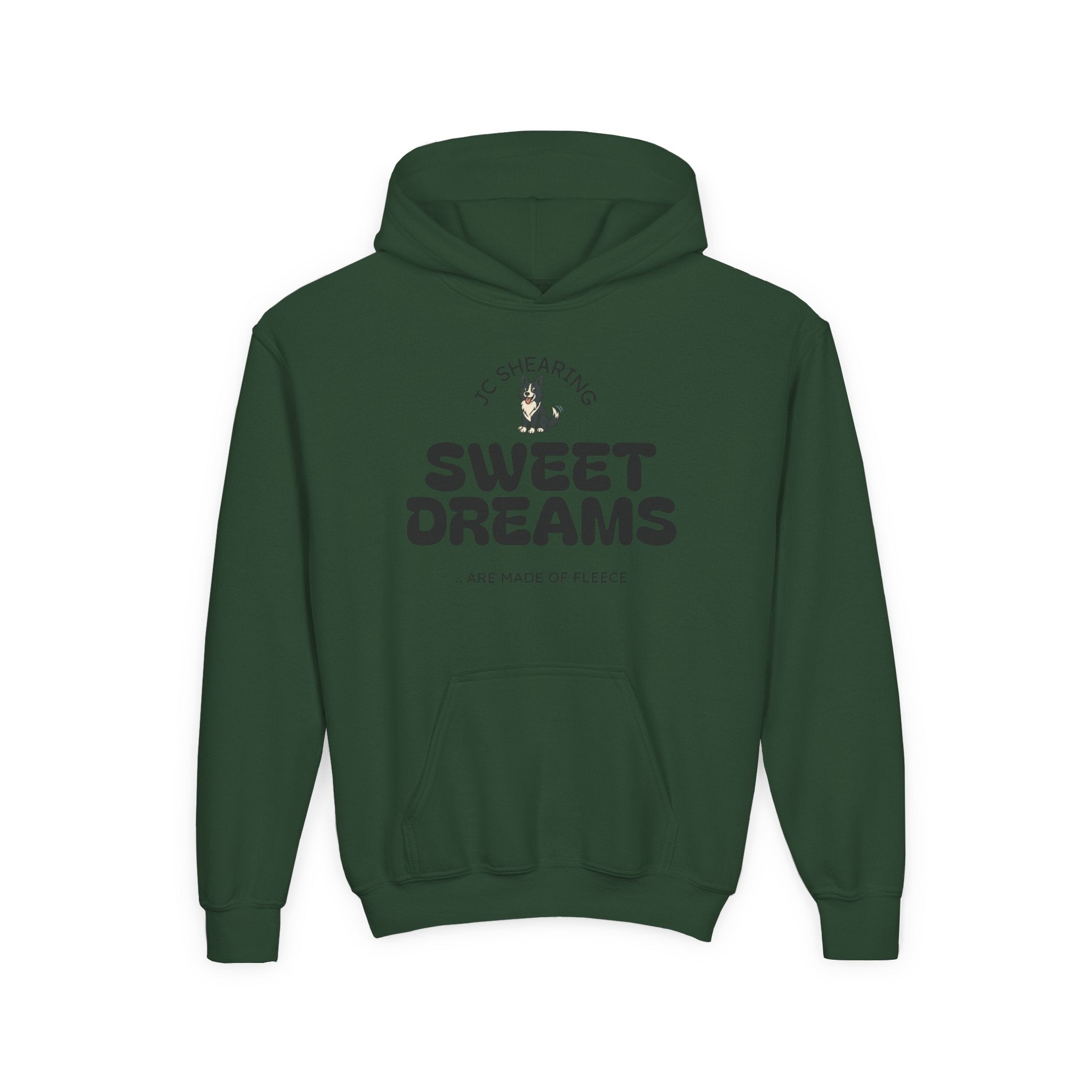 Youth Hoodie - "Sweet Dreams" Soft Illustration Pullover (JC Shearing)