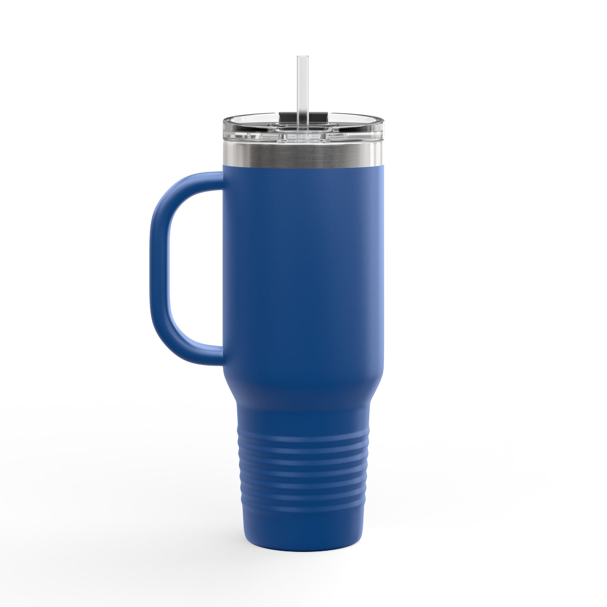 40oz Insulated Travel Mug — "JC Shearing" Sheep Grooming Design