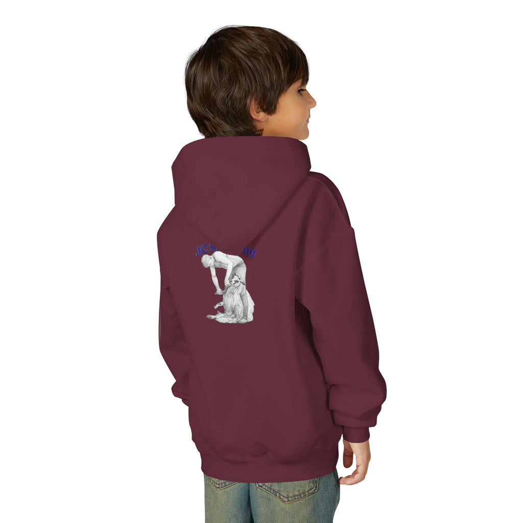 Youth Hoodie - "Sweet Dreams" Soft Illustration Pullover (JC Shearing)