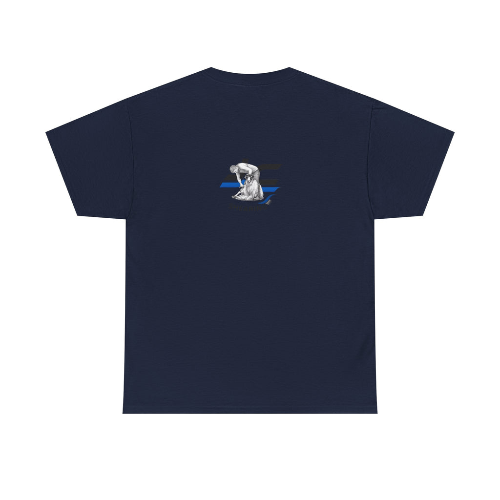 Short-Sleeve Tee — "Strictly No Fluffy Stuff" Ram Graphic T-Shirt