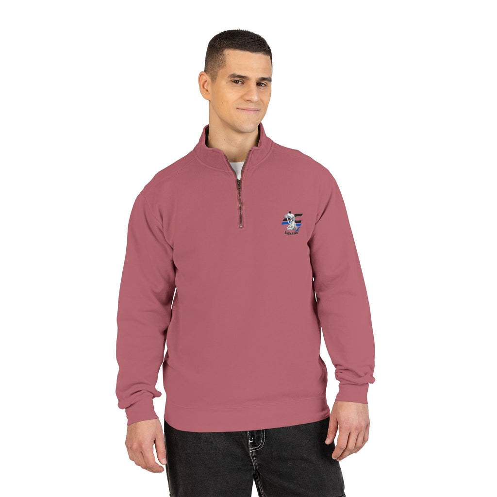 Rescue K9 Thin Blue Line Quarter-Zip Sweatshirt