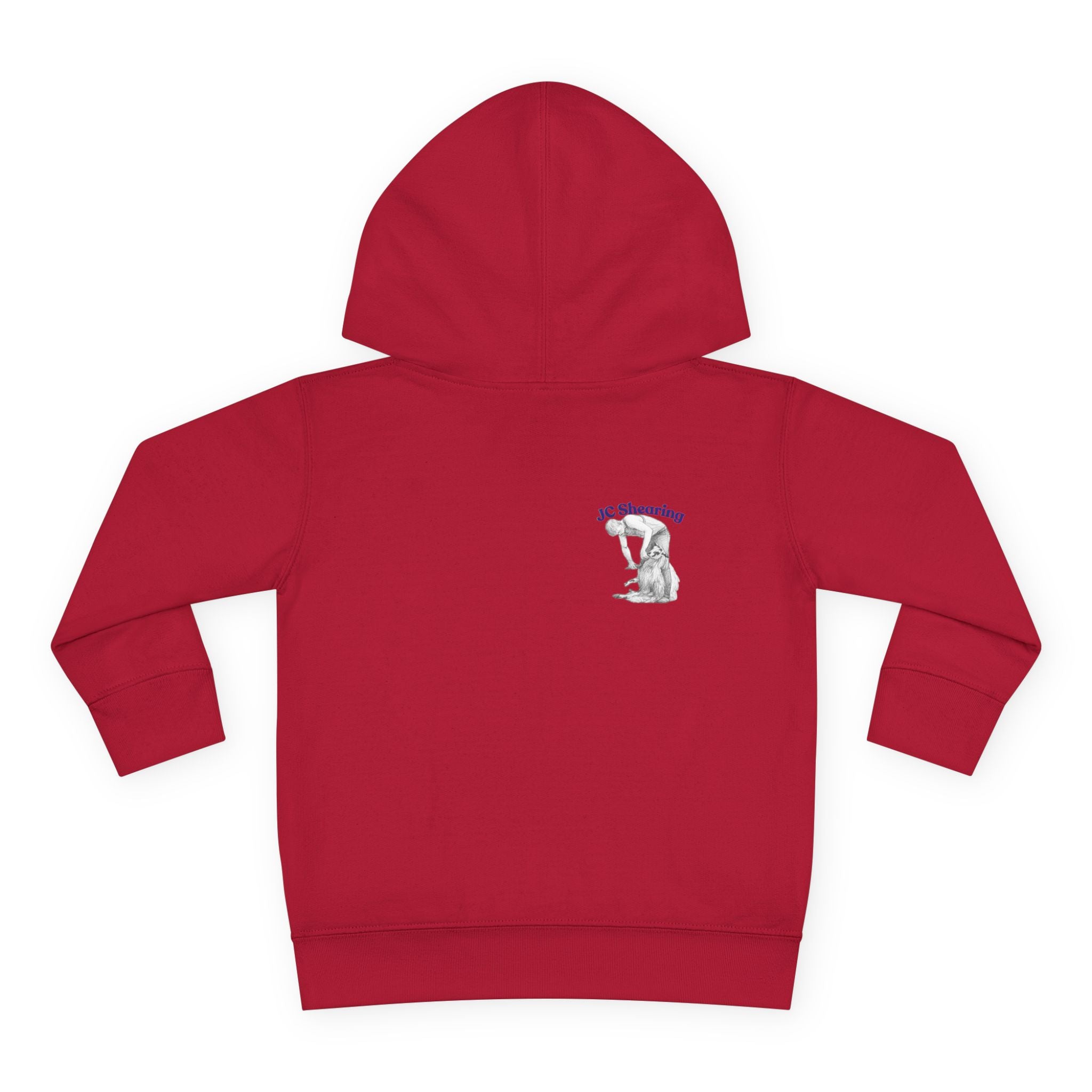 Toddler Hoodie - "Say Hi to Perky" Cute Farm Animal Pullover for Kids