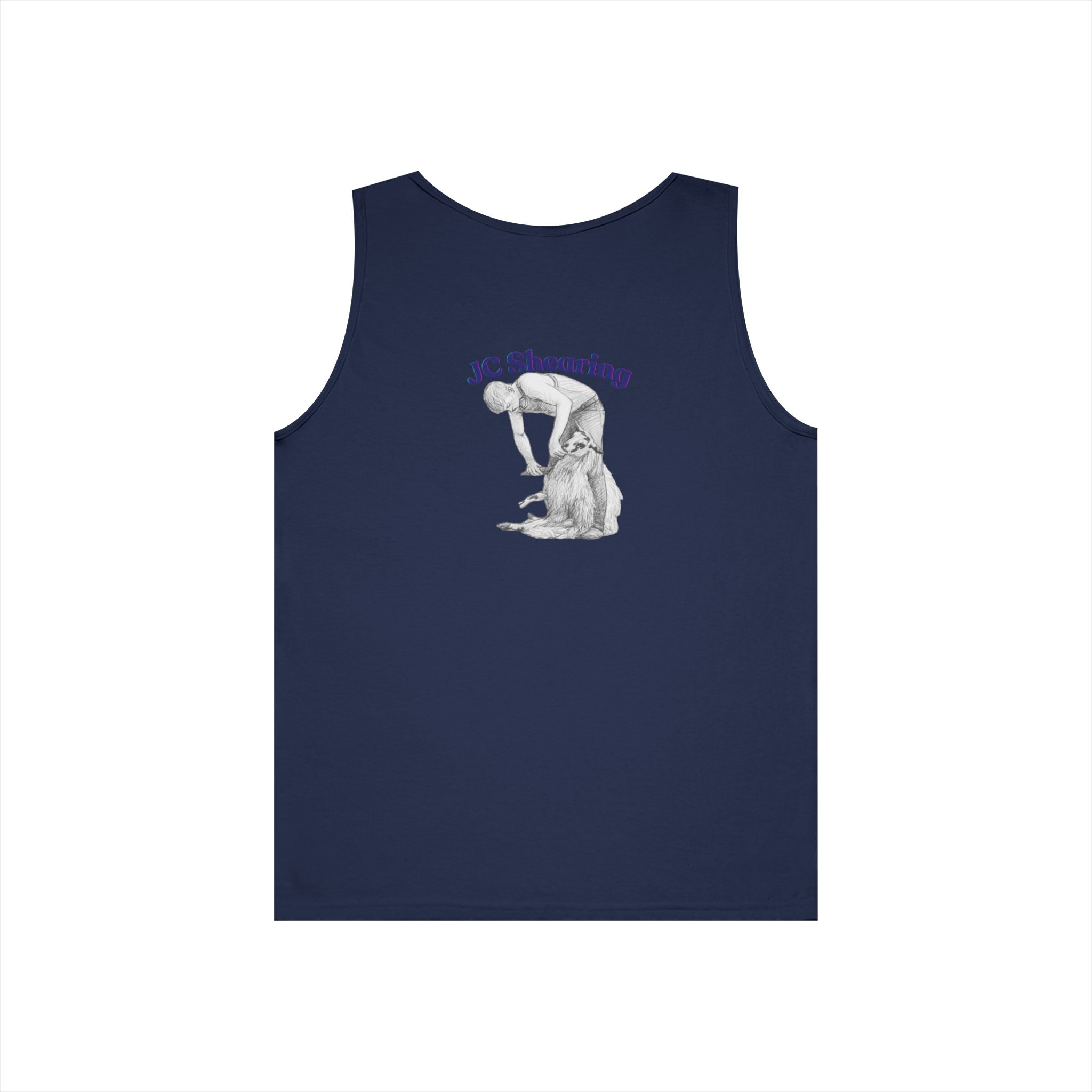 JC Shearing Sheep Illustration Tank Top