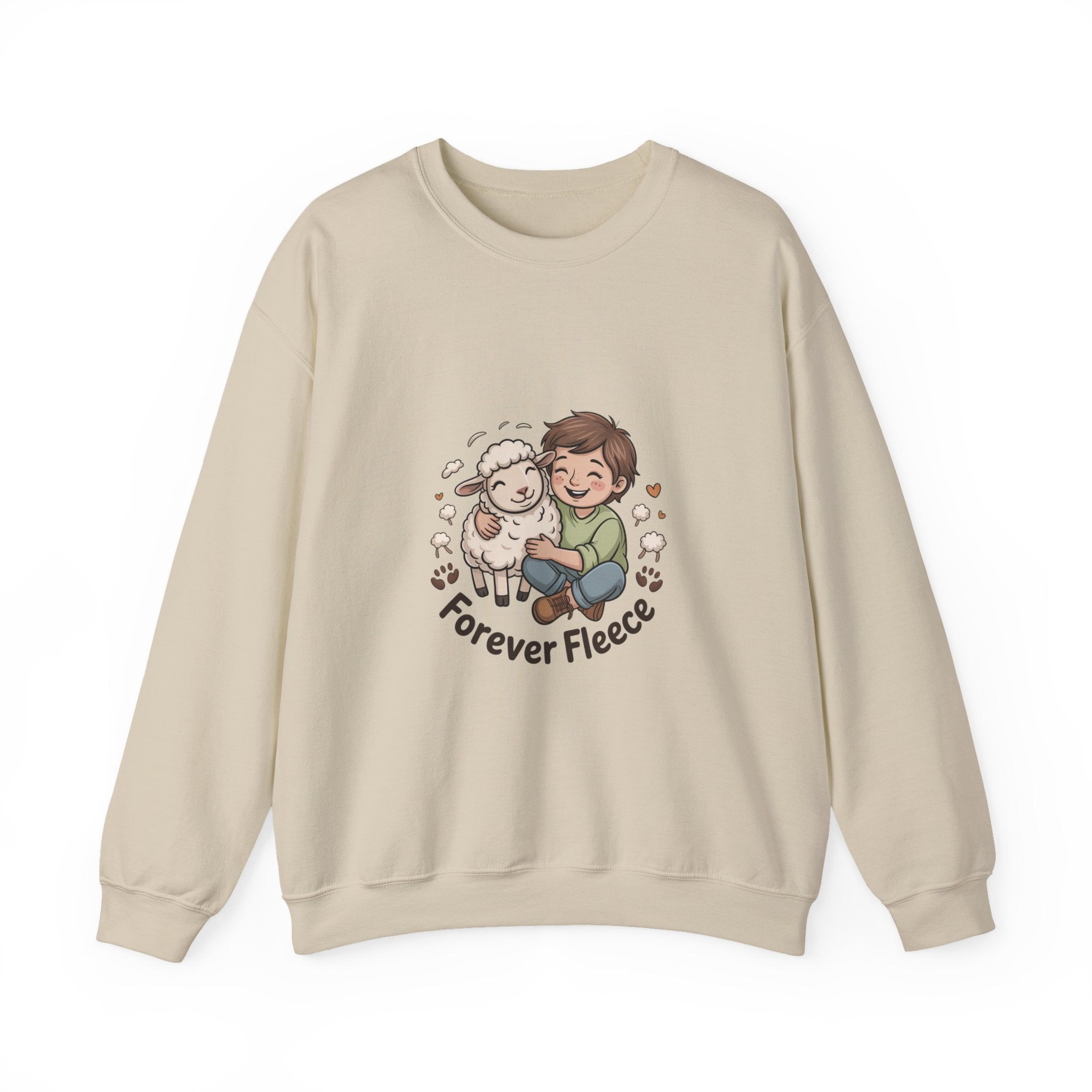 Forever Fleece Crewneck Sweatshirt | Senior Pet Holiday, Matching Dog Human