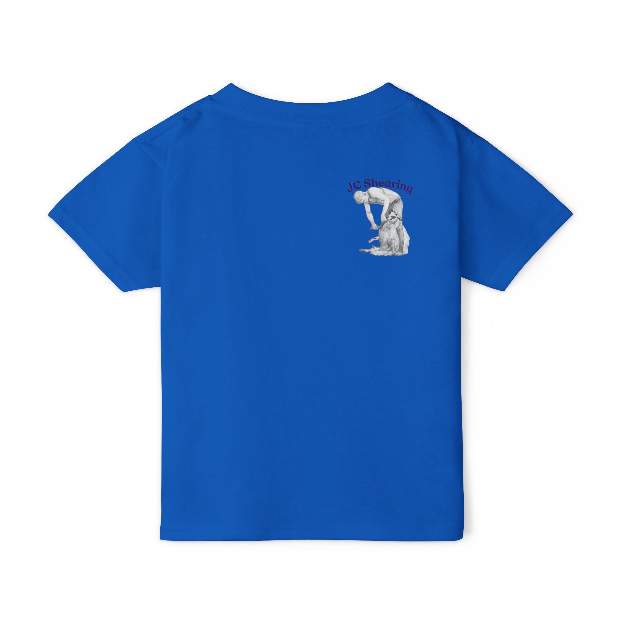 Say Hi to Perky Toddler T-Shirt — Cute Pastel Sheep & Border Collie Kids Tee