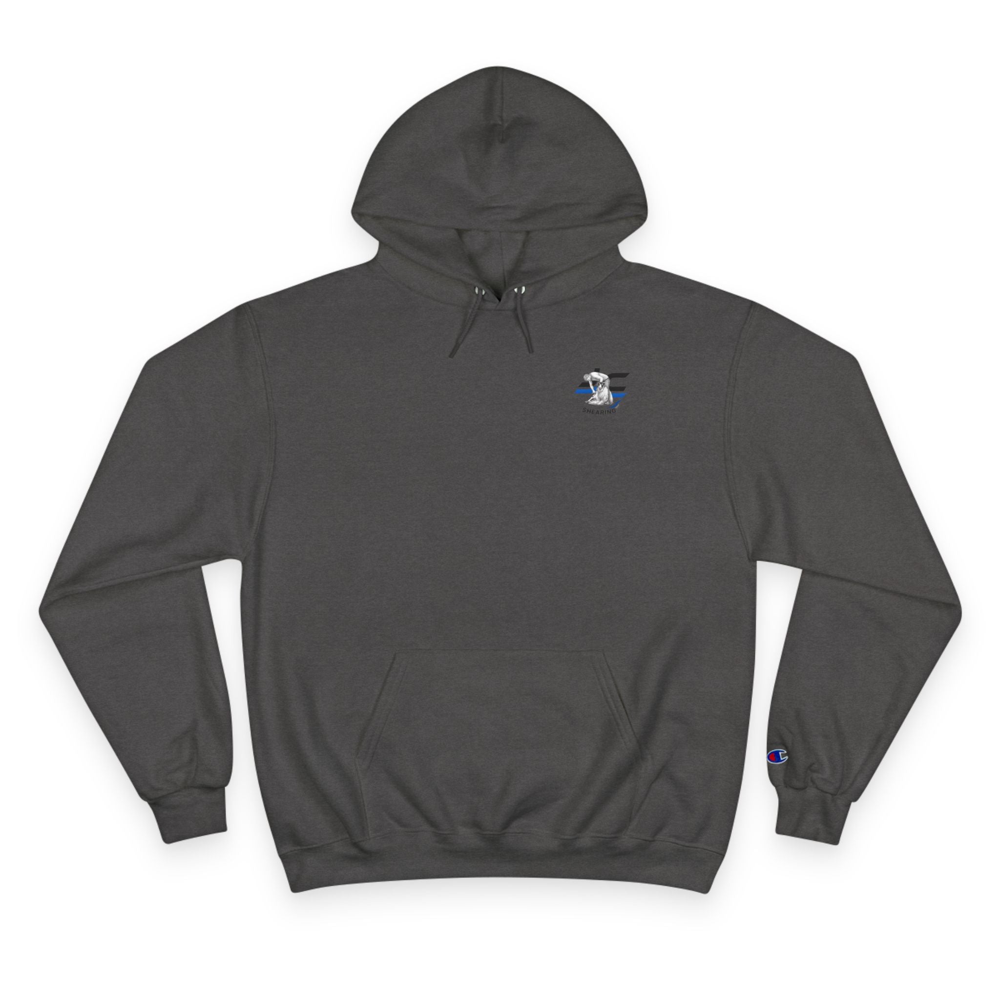Sheep Shearing Hoodie — "I Came. I Sheared. I Survived." Champion Sweatshirt