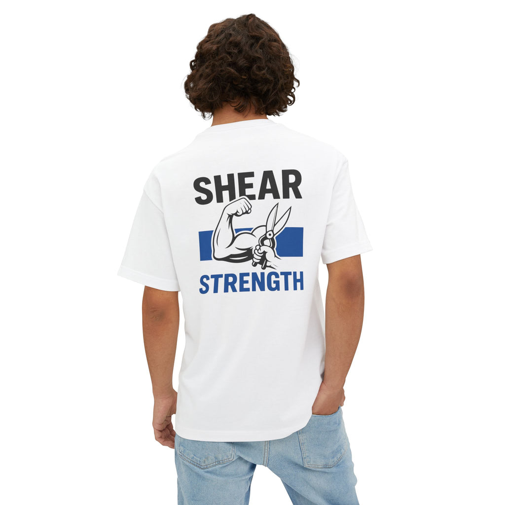 Shear Strength Tee — Barber & Stylist Scissors T‑Shirt