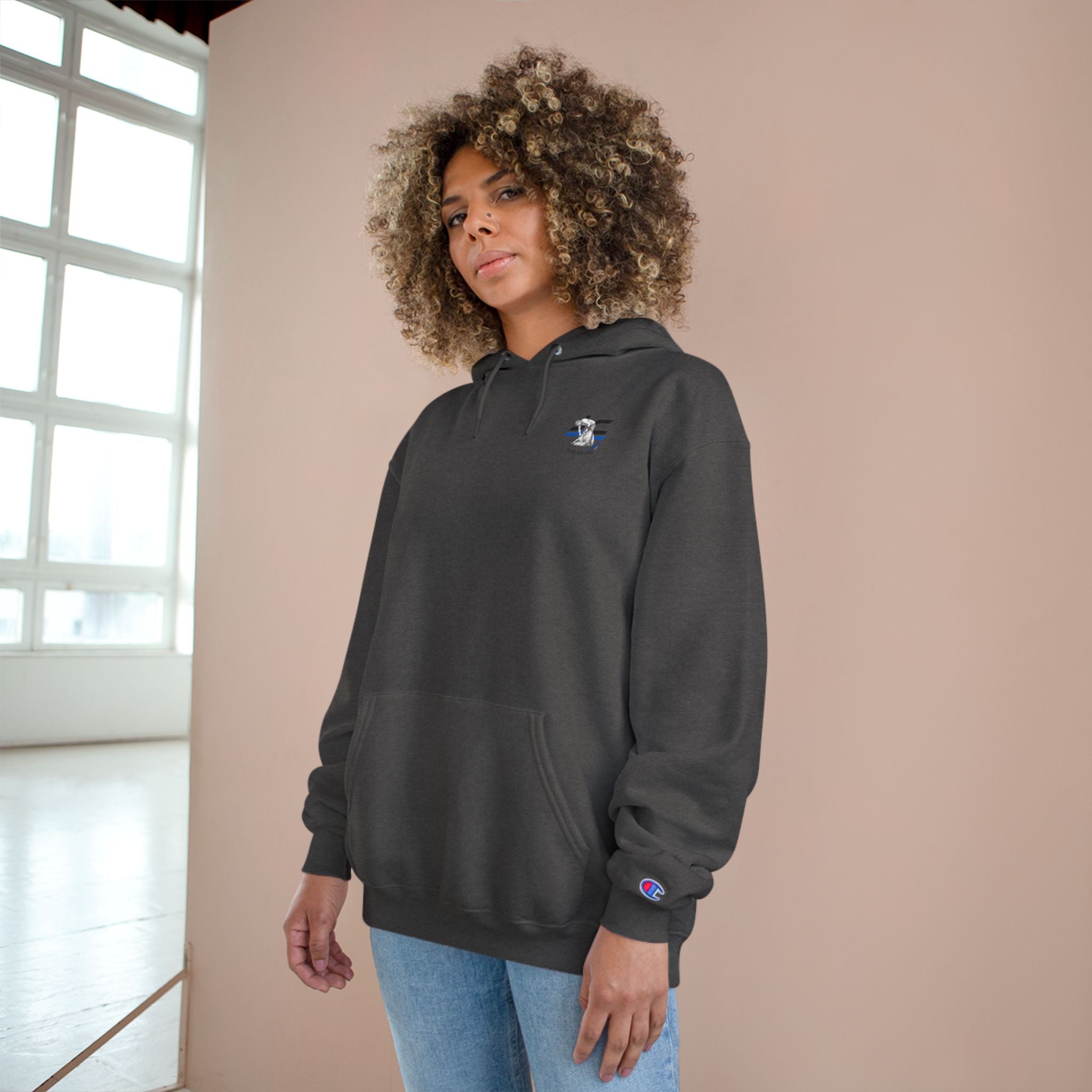 Sheep Shearing Hoodie — "I Came. I Sheared. I Survived." Champion Sweatshirt