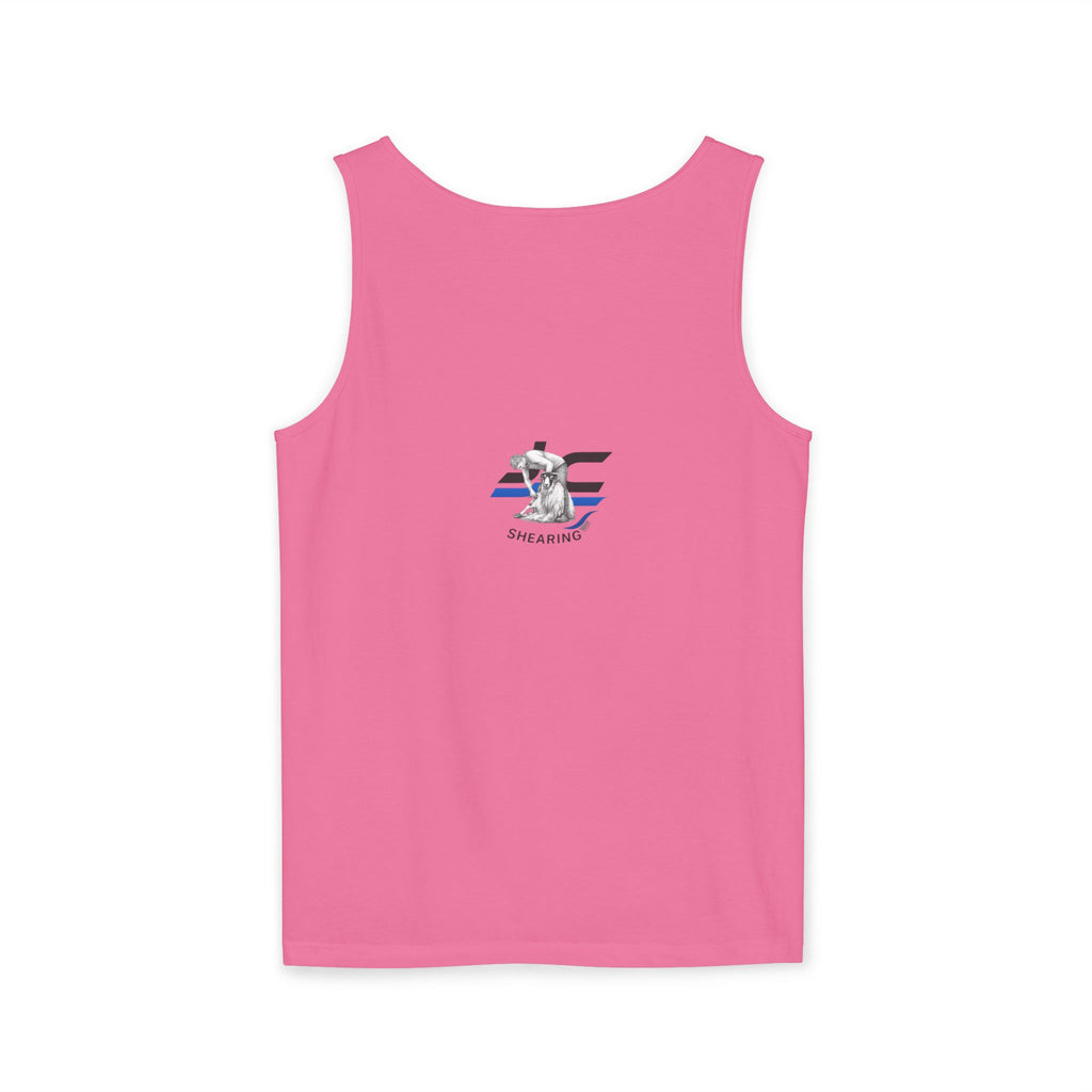 Christmas Sheep Tree Tank Top – Cute Holiday Chick Ornament Design