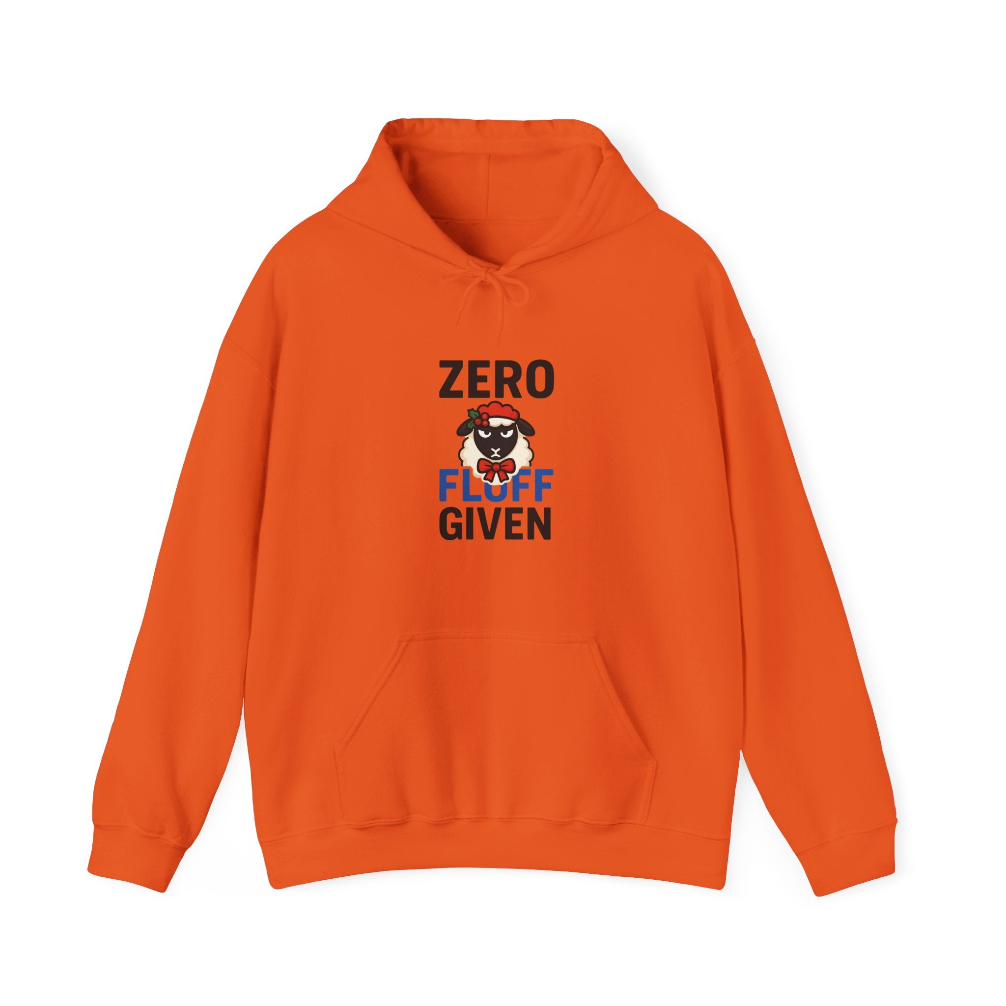Zero Fluff Given Hoodie – Funny Pet Llama Sweatshirt