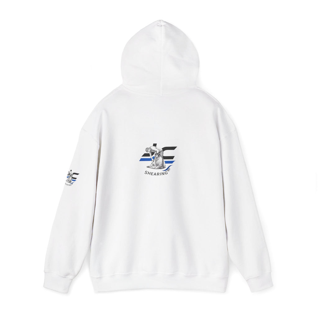 Christmas Tree Sheep Hoodie – Cute Holiday Bird Tree Graphic Sweatshirt