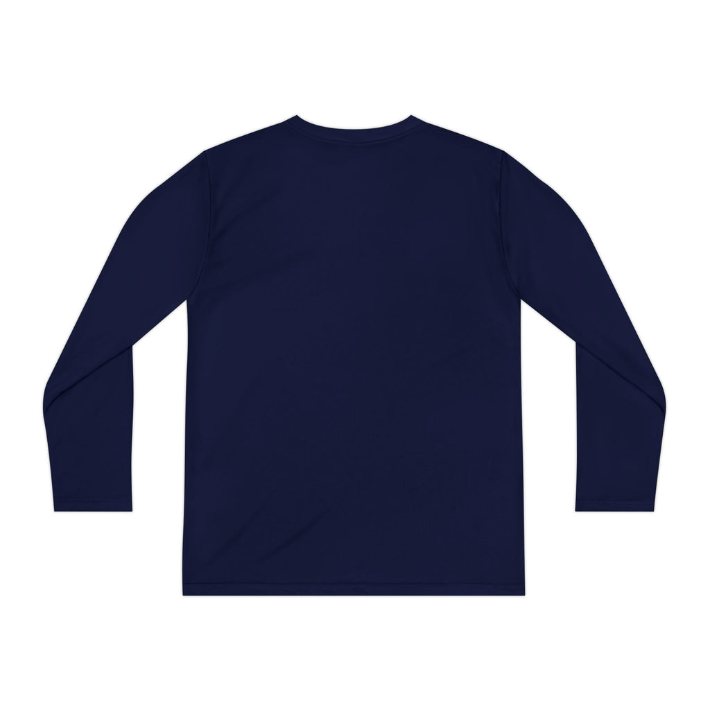 Youth Long Sleeve Tee – Kids & Dad Dog Rescue Illustration