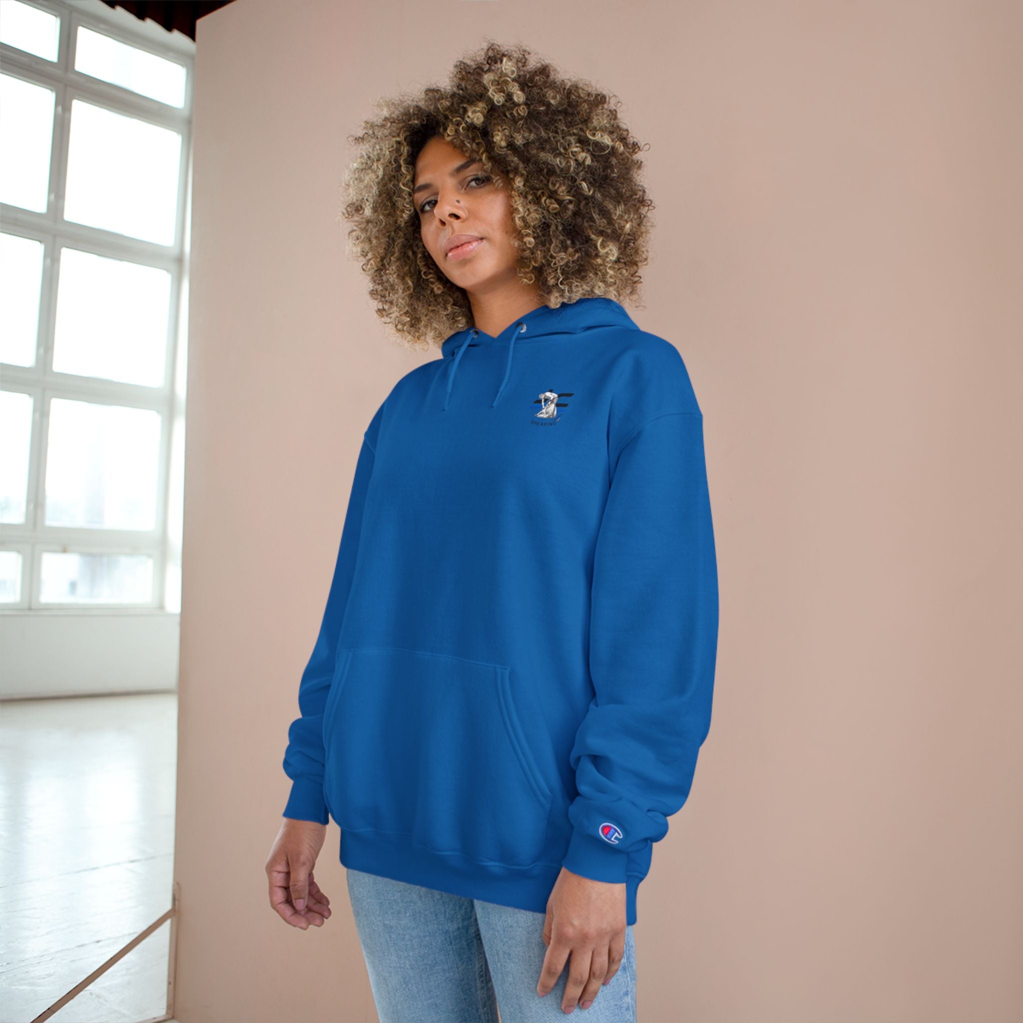 Sheep Shearing Hoodie — "I Came. I Sheared. I Survived." Champion Sweatshirt