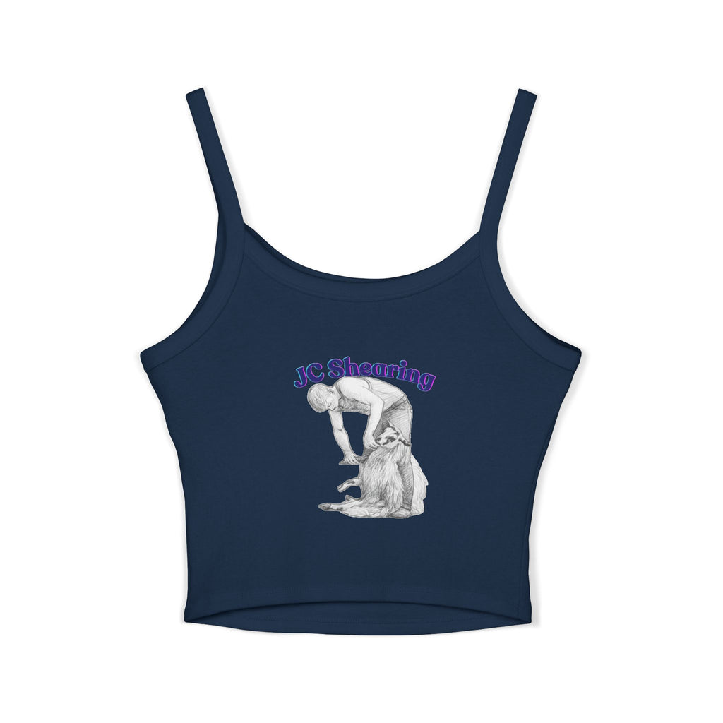 Tank Top — JC Shearing Graphic Crop Tank