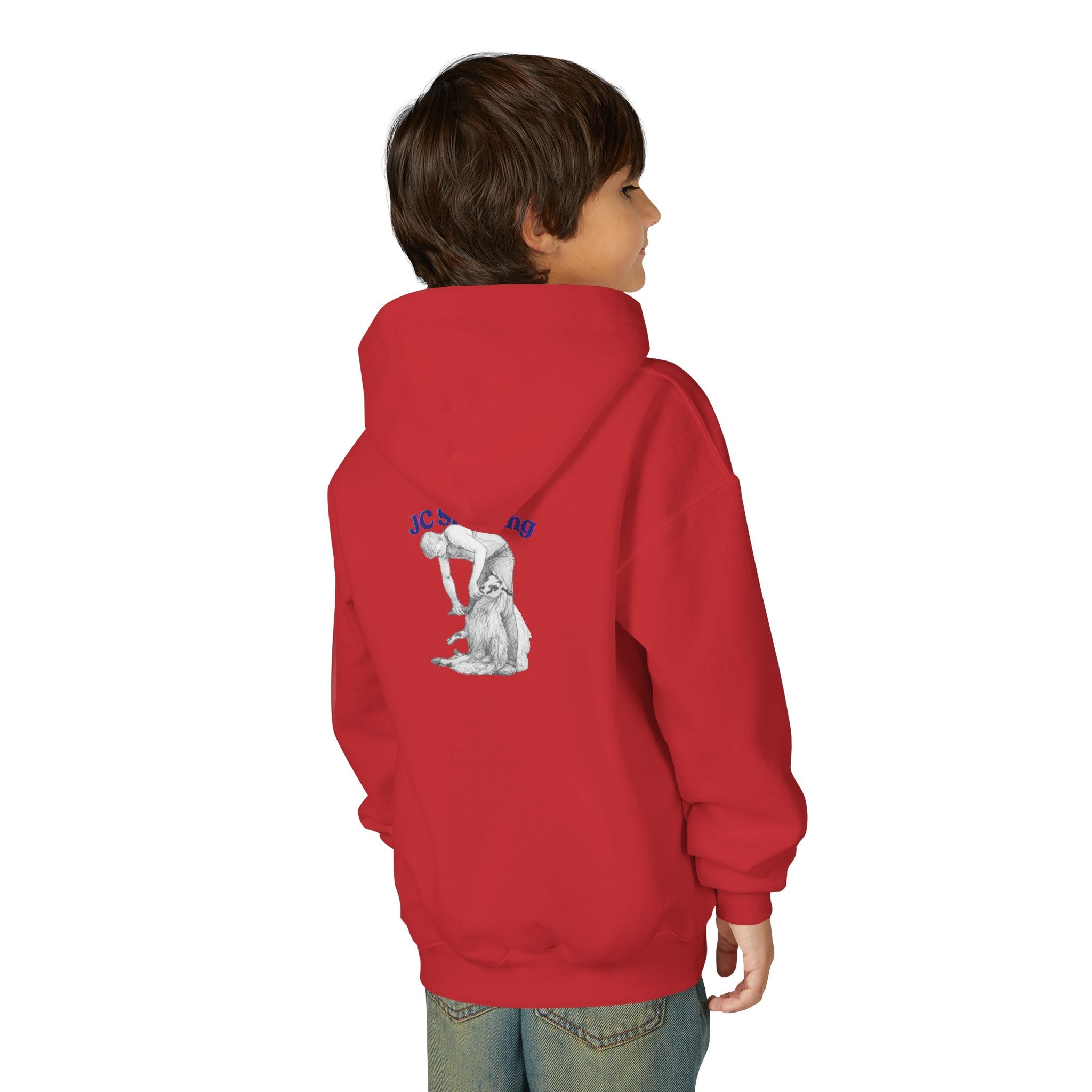 Youth Hoodie - "Sweet Dreams" Soft Illustration Pullover (JC Shearing)