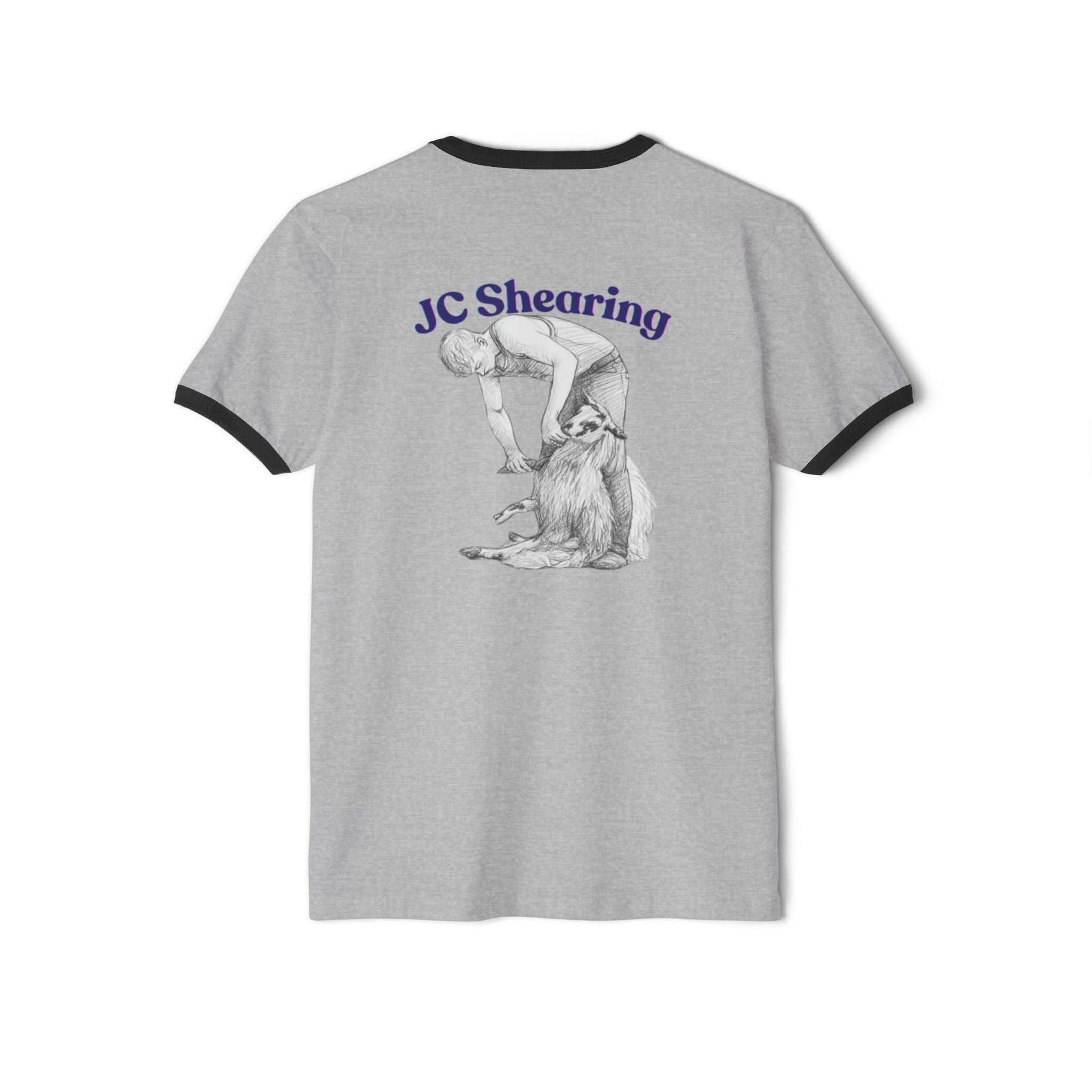 JC Shearing Sheep Ringer T-Shirt