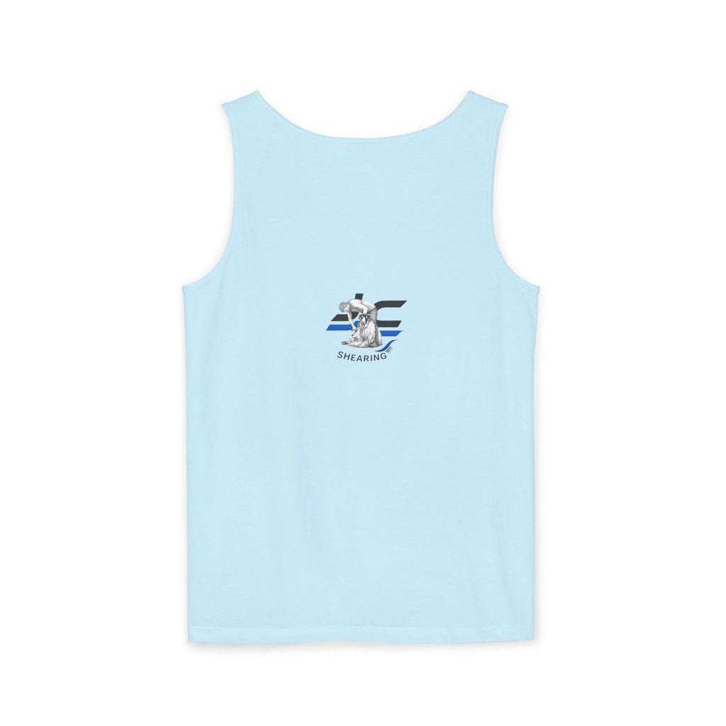 Christmas Sheep Tree Tank Top – Cute Holiday Chick Ornament Design
