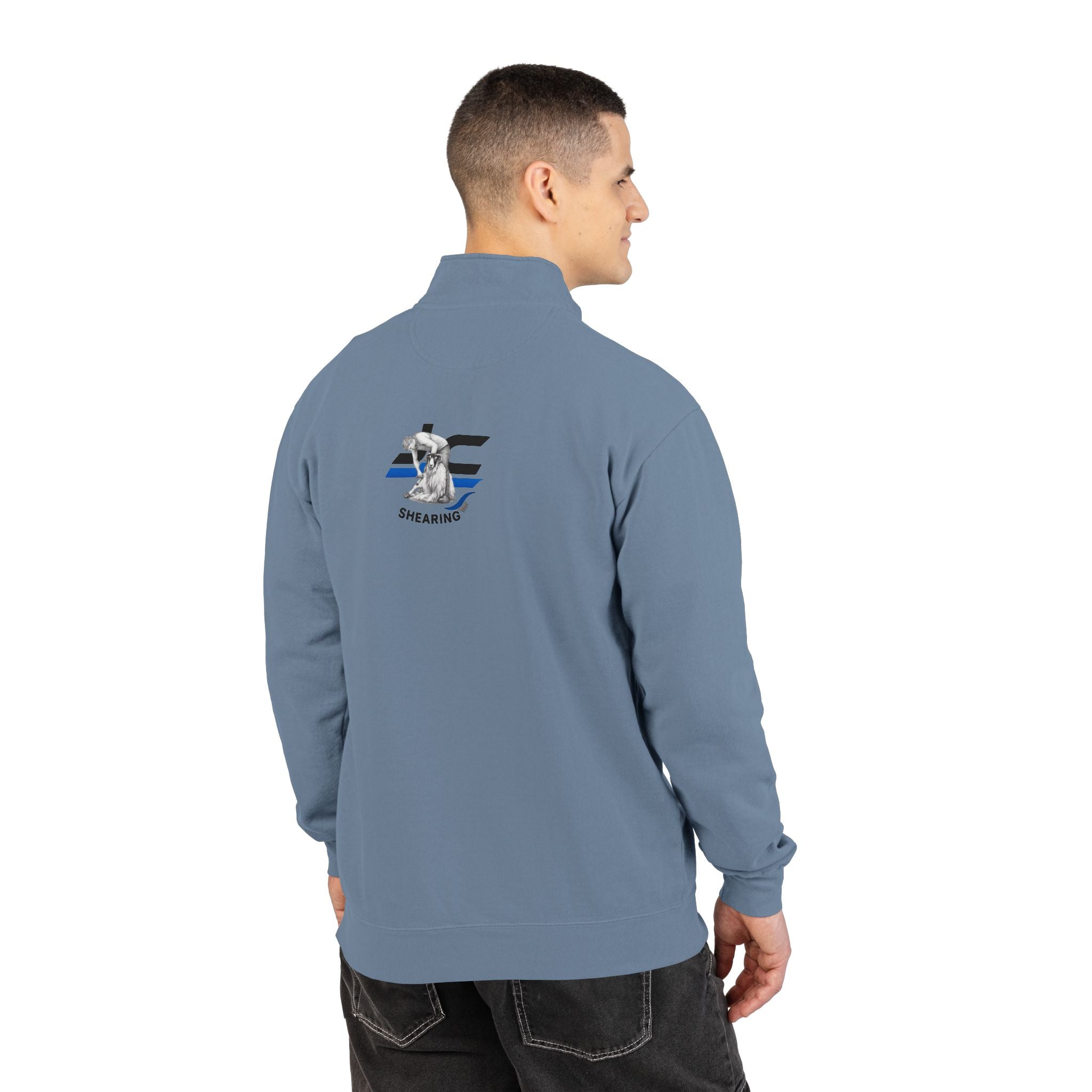 Rescue K9 Thin Blue Line Quarter-Zip Sweatshirt