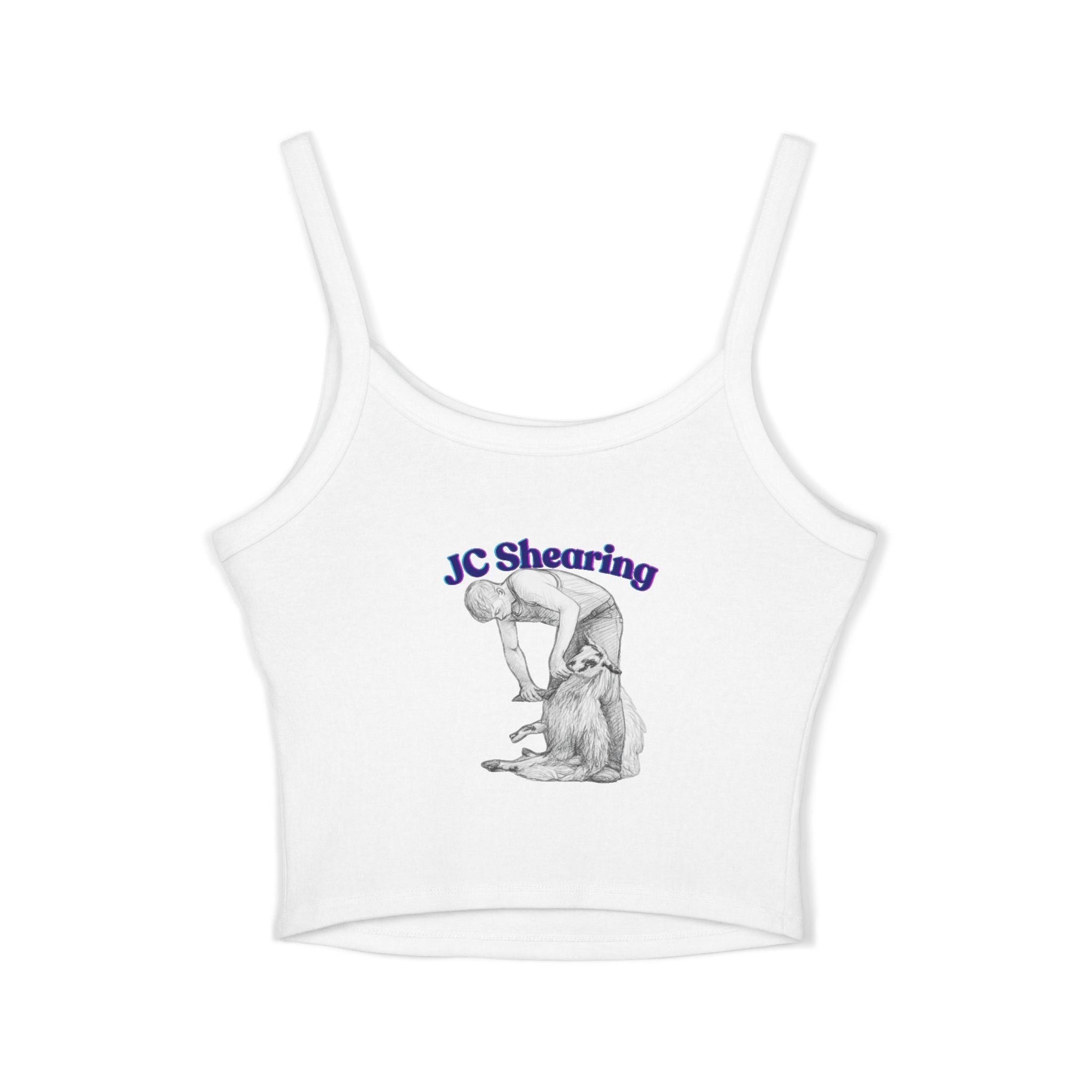 Tank Top — JC Shearing Graphic Crop Tank