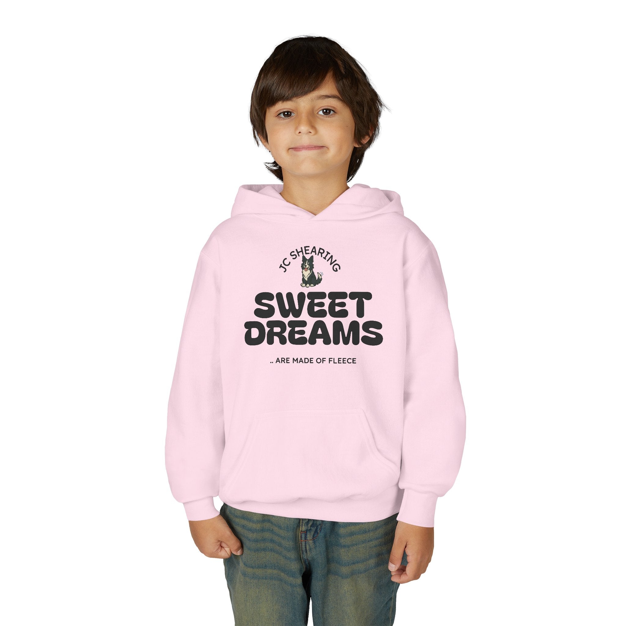 Youth Hoodie - "Sweet Dreams" Soft Illustration Pullover (JC Shearing)