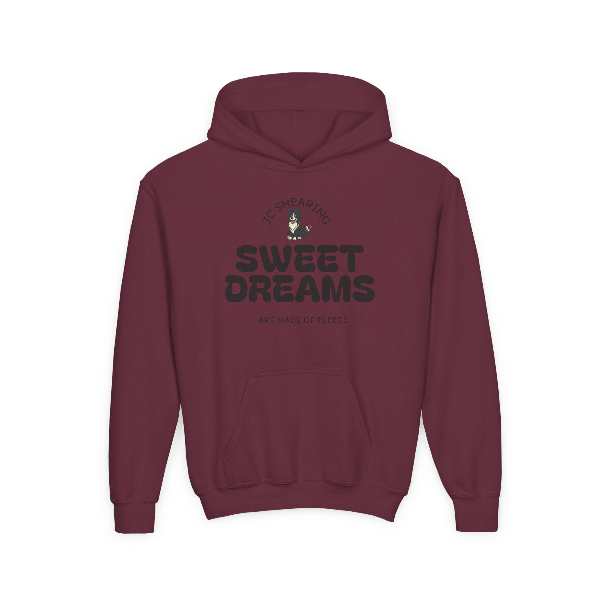 Youth Hoodie - "Sweet Dreams" Soft Illustration Pullover (JC Shearing)