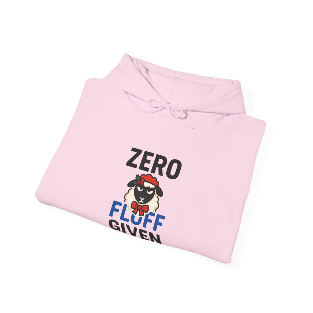 Zero Fluff Given Hoodie – Funny Pet Llama Sweatshirt