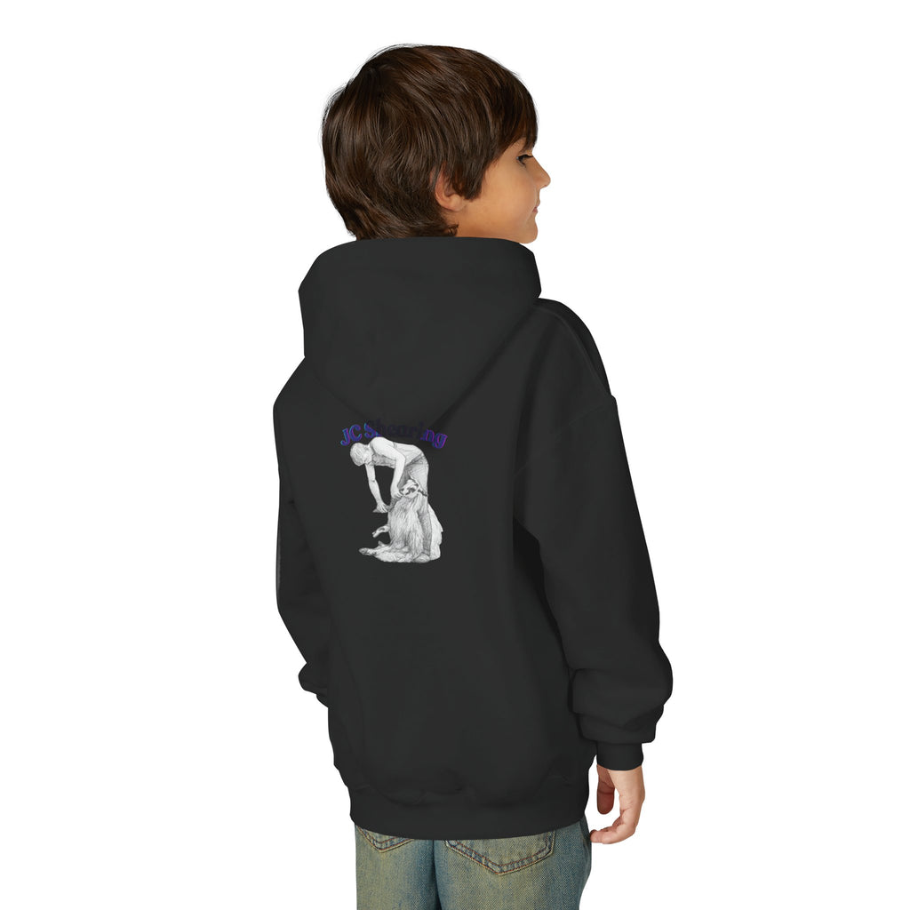 Youth Hoodie - "Sweet Dreams" Soft Illustration Pullover (JC Shearing)