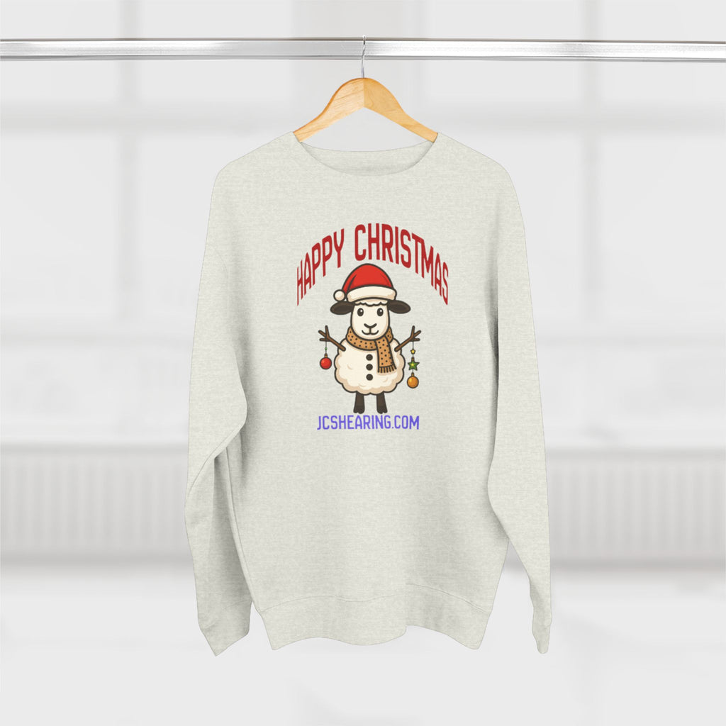 Happy Christmas Snowman Crewneck Sweatshirt