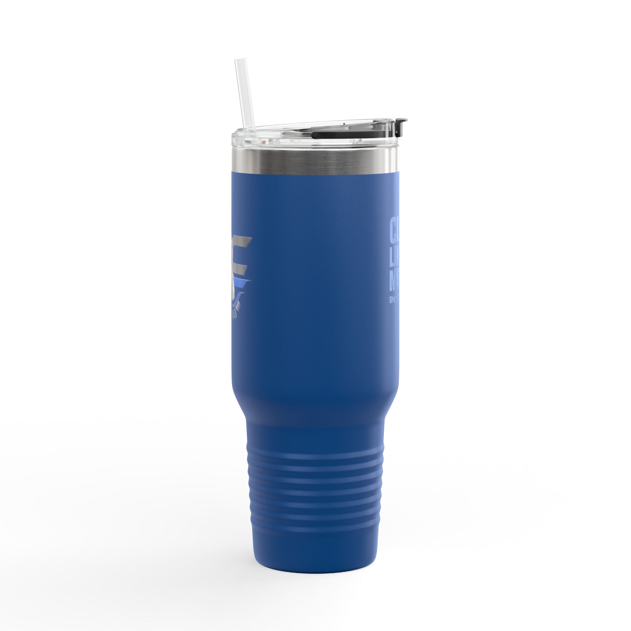 40oz Insulated Travel Mug — "Clip It Like You Mean It" Stainless Steel Tumbler