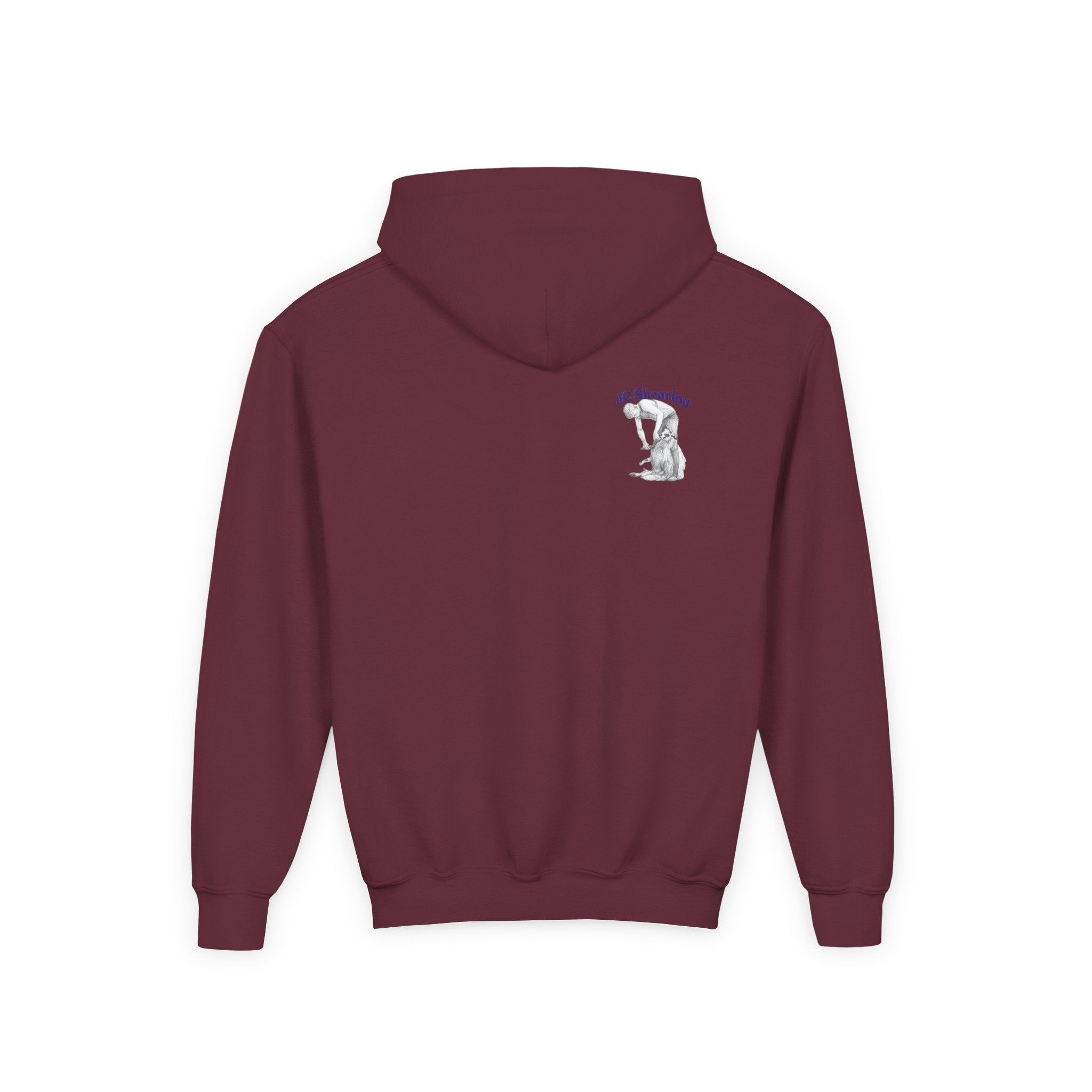 Kids Sheep Hoodie — Colorful Jumping Lambs Graphic Youth Hooded Sweatshirt