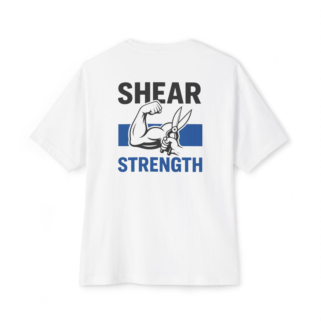 Shear Strength Tee — Barber & Stylist Scissors T‑Shirt