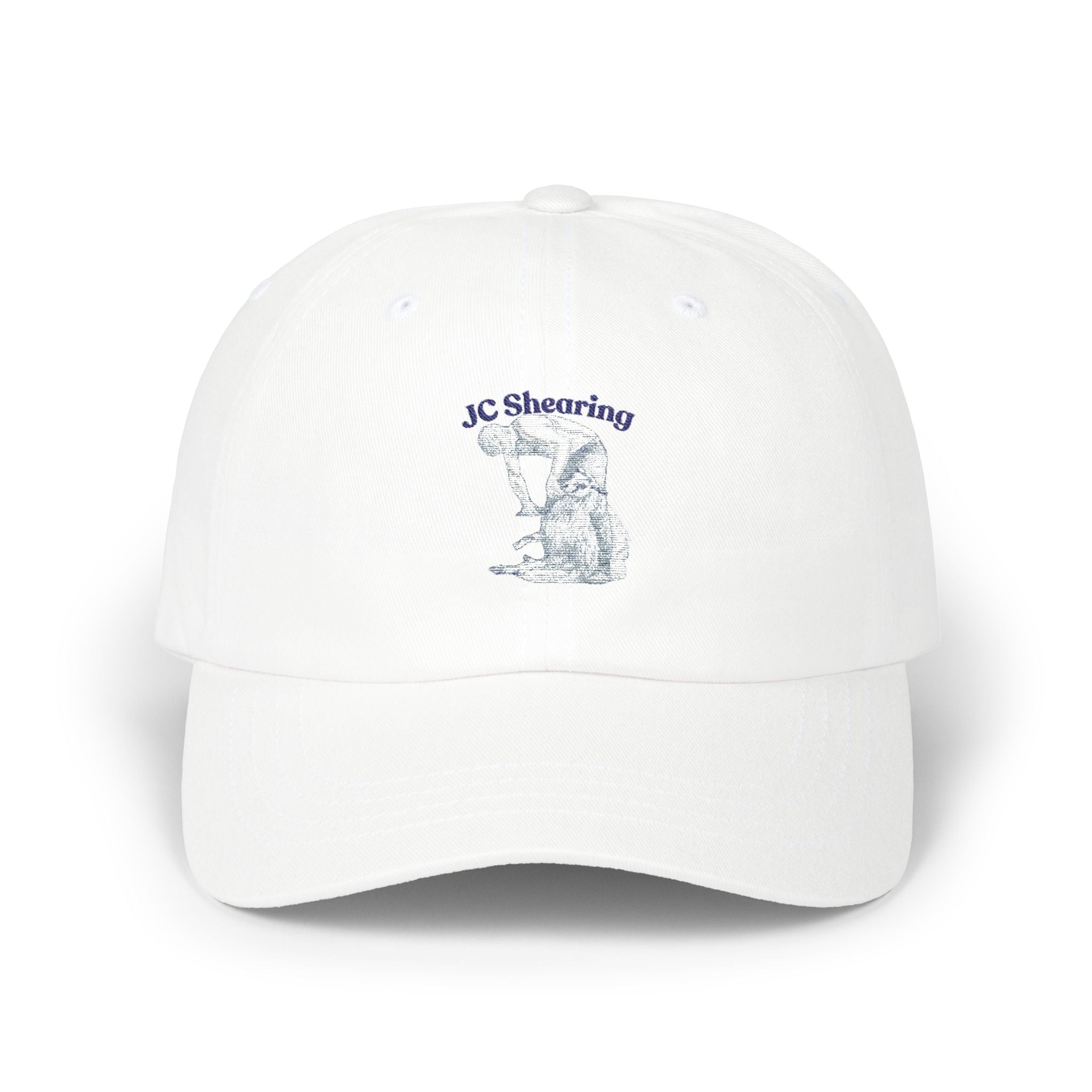 Classic Dad Cap — 'JC Shearing' Vintage Rabbit Embroidered Hat