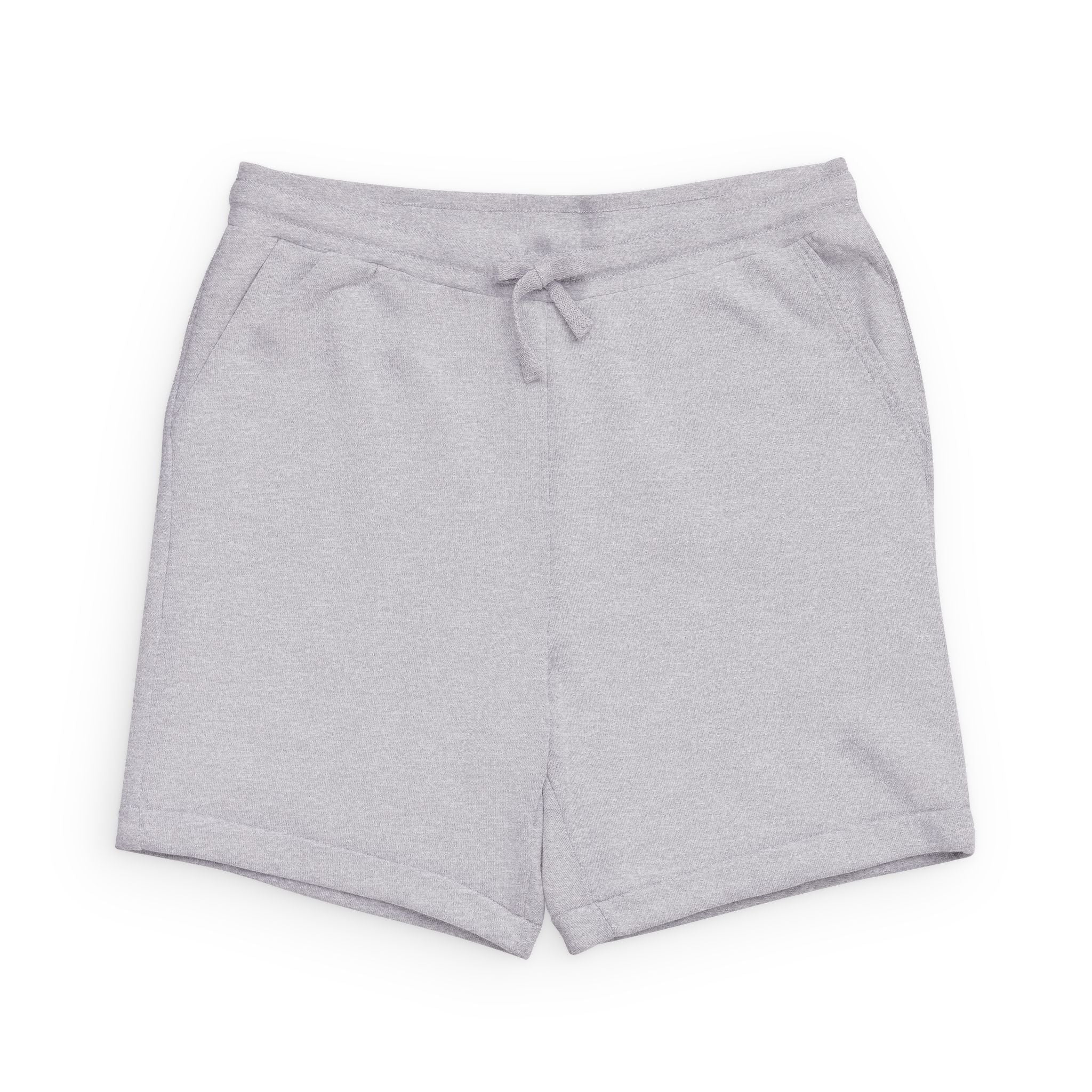Black Sponge Fleece Sweatshorts — Casual Lounge Shorts